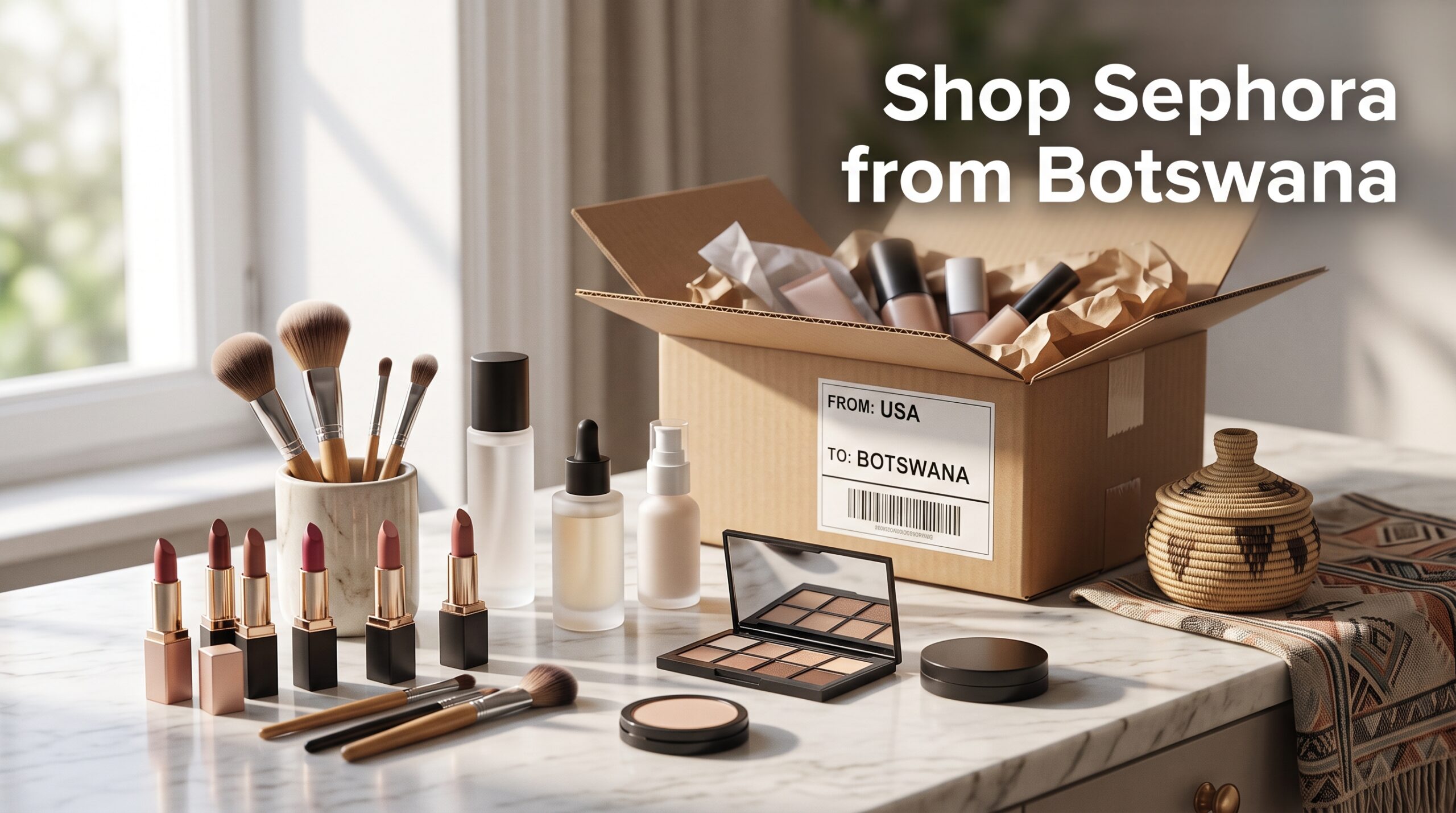 Buy from Sephora and Ship to Botswana: Beauty Shopping & Delivery Guide