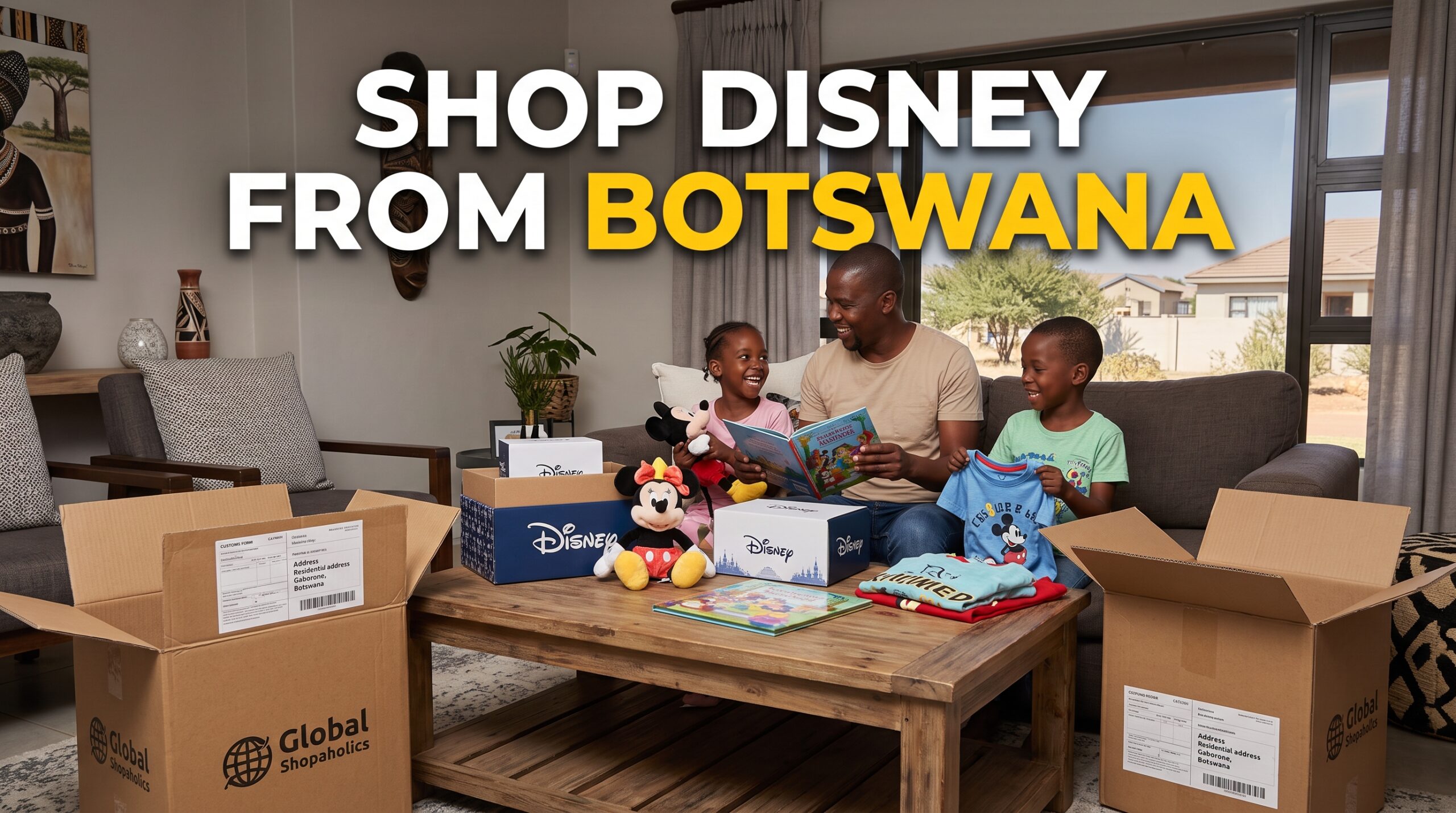 Buy from Shop Disney and Ship to Botswana: Disney Shopping & Delivery Guide