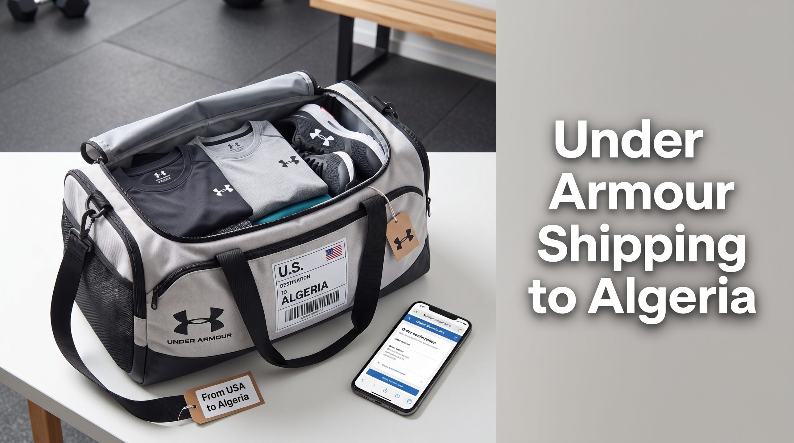 Buy from Under Armour and Ship to Algeria: Shopping & Delivery Guide
