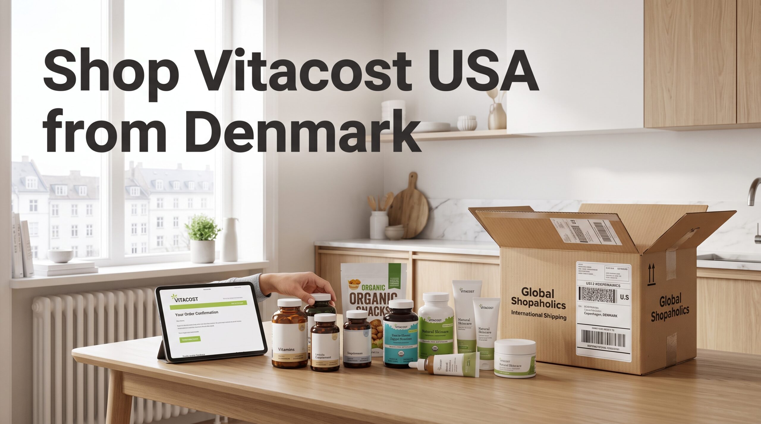 Buy from Vitacost USA and Ship to Denmark: Online Shopping & Delivery Guide