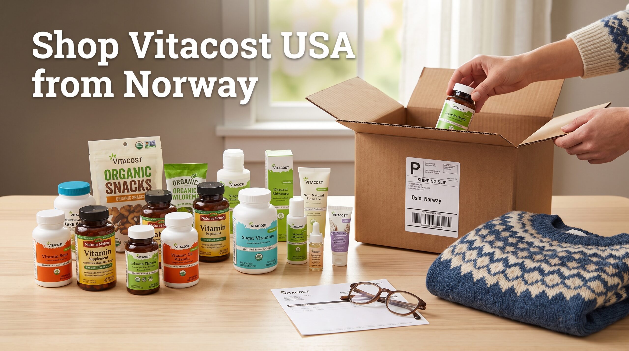 Buy from Vitacost USA and Ship to Norway: Health Products Shopping Guide