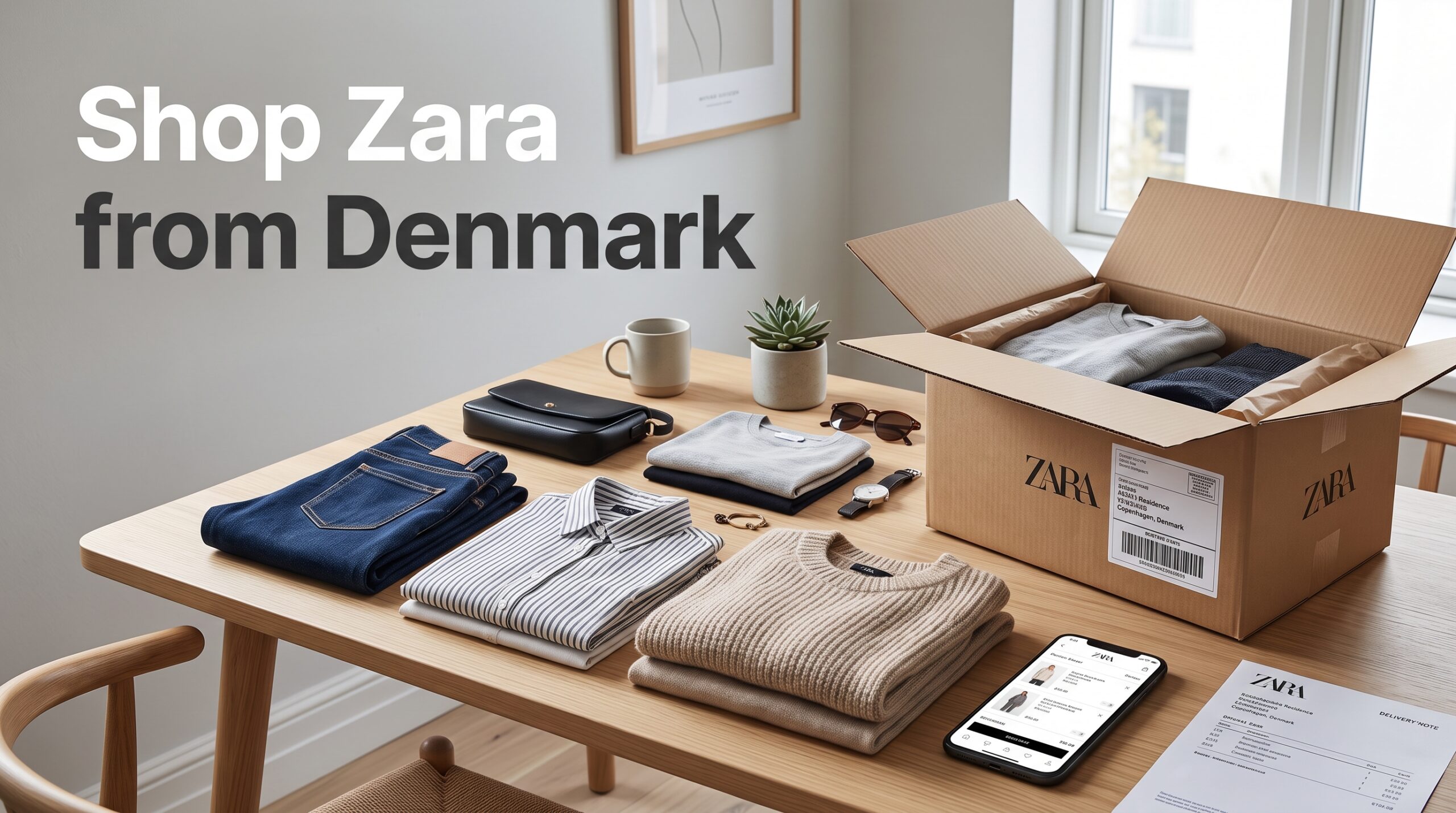 Buy from Zara and Ship to Denmark: Shopping & Delivery Guide