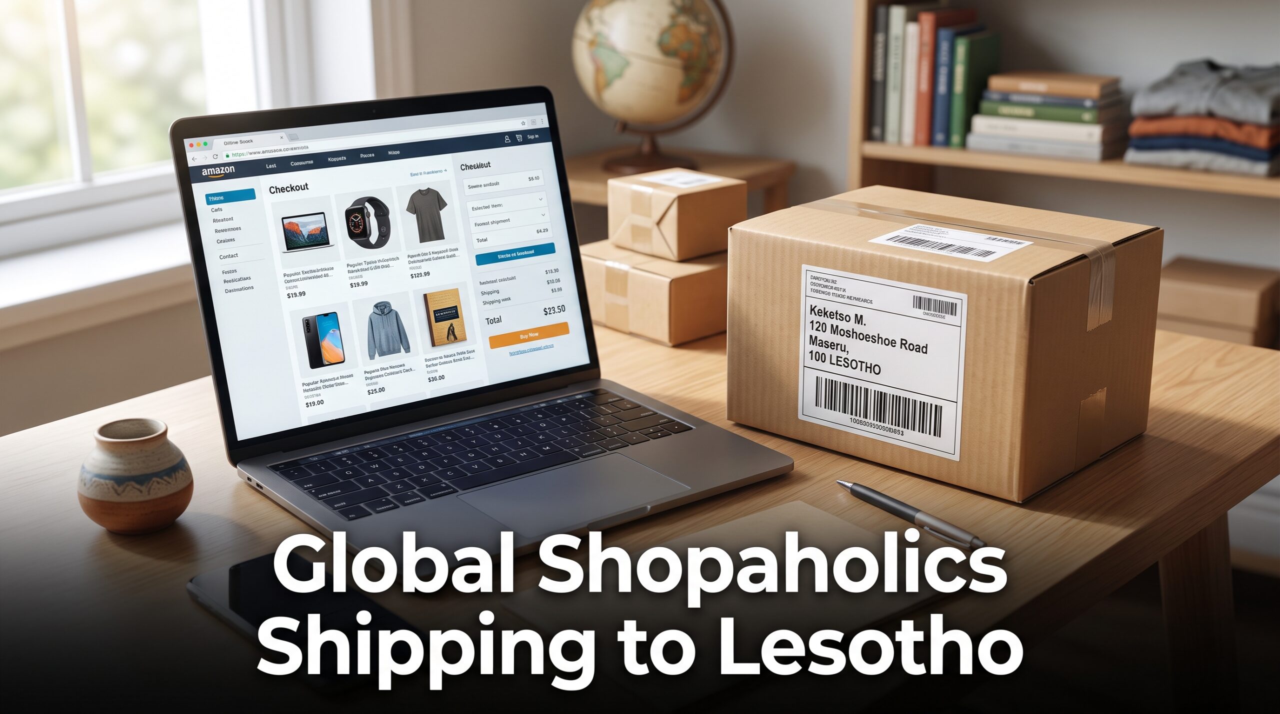 Shipping to Lesotho with Global Shopaholics: International Parcel Delivery Guide