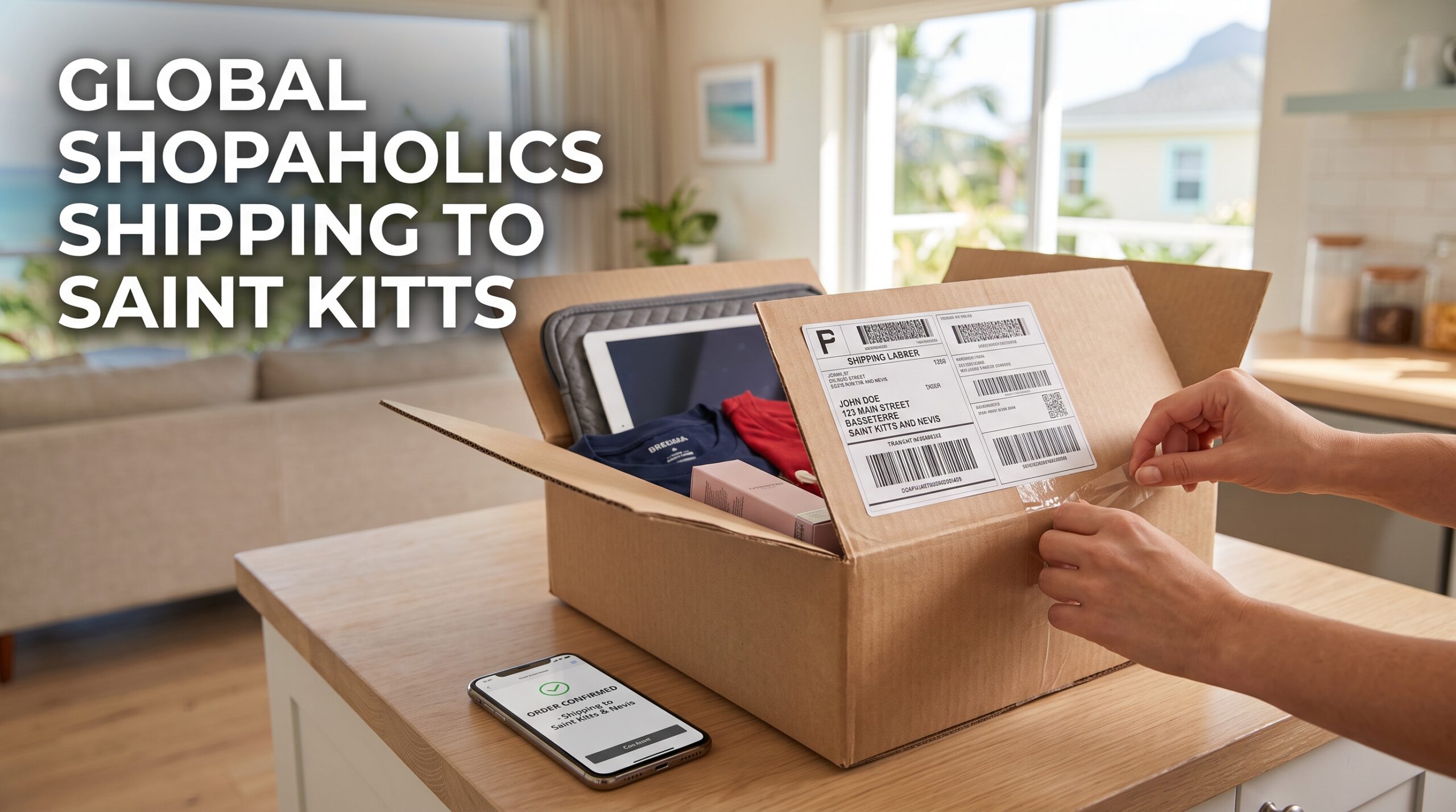 Shipping to Saint Kitts with Global Shopaholics: International Delivery Guide
