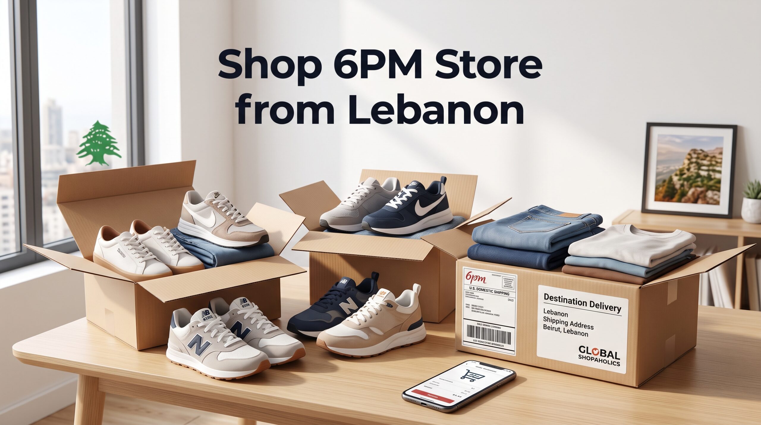 Buy from 6PM Store and Ship to Lebanon: Step-by-Step Shopping Guide