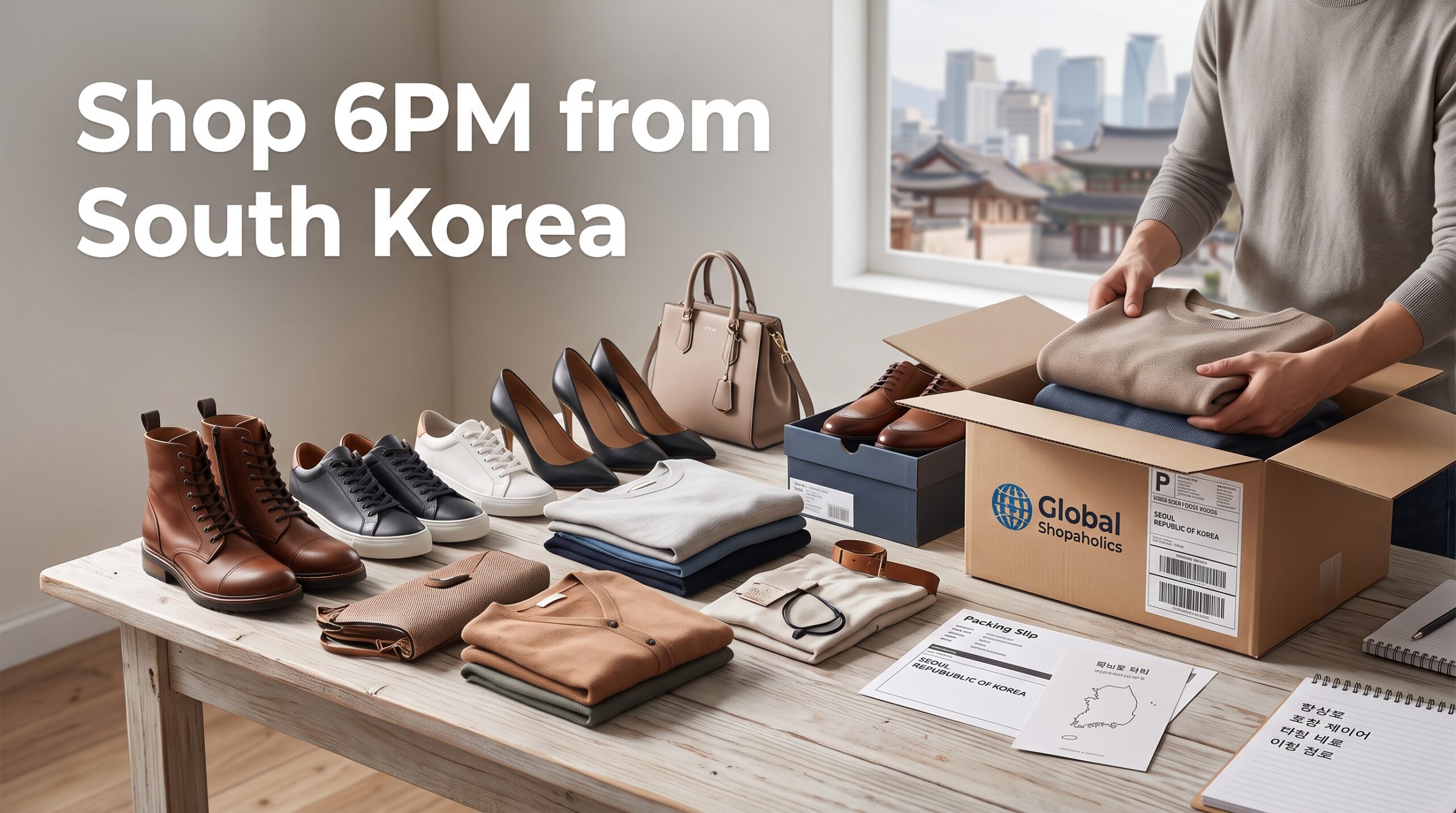 Buy from 6PM Store and Ship to South Korea: Fashion Shopping & Delivery Guide