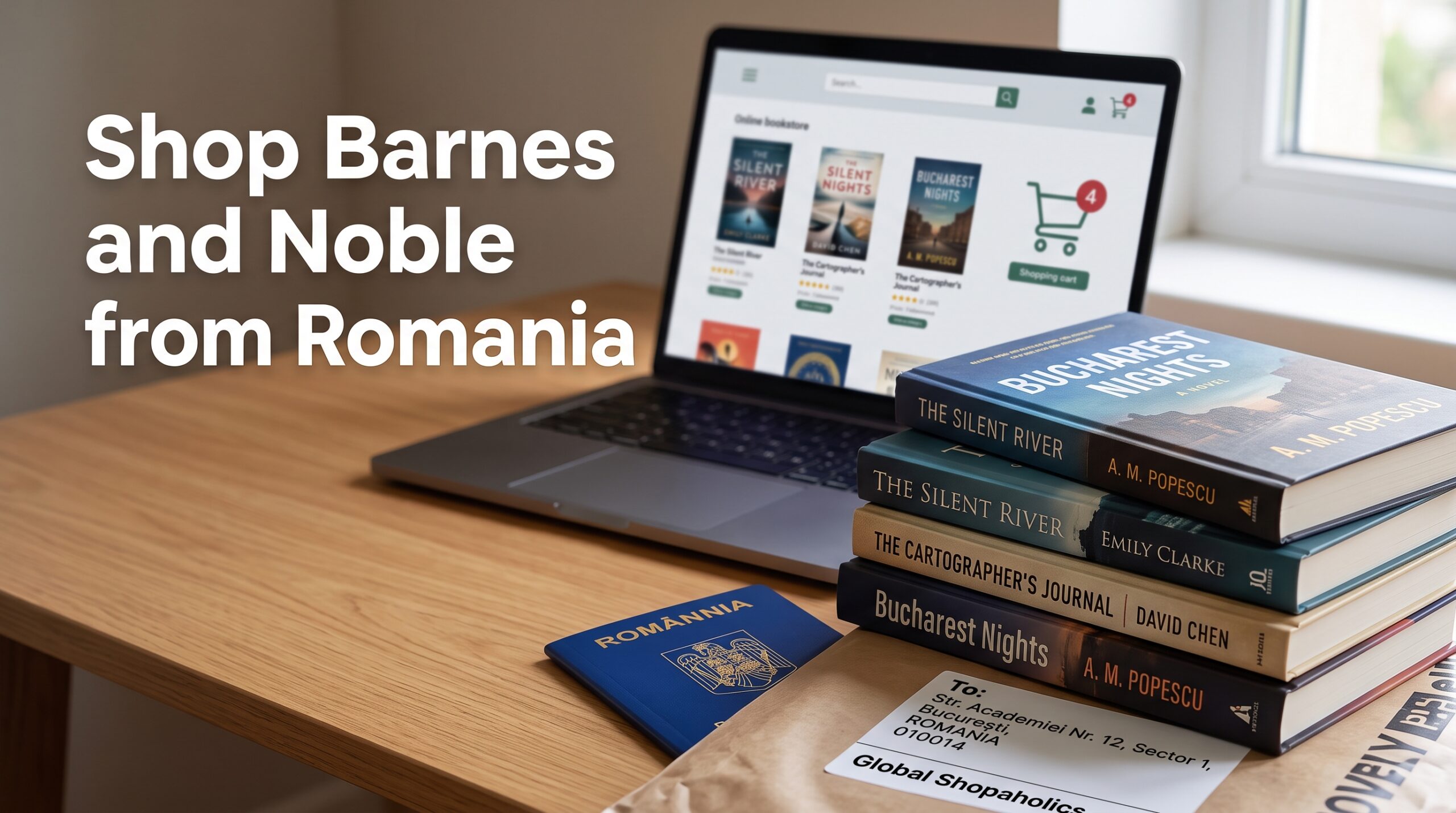 Buy from Barnes and Noble and Ship to Romania: Online Book Shopping Guide