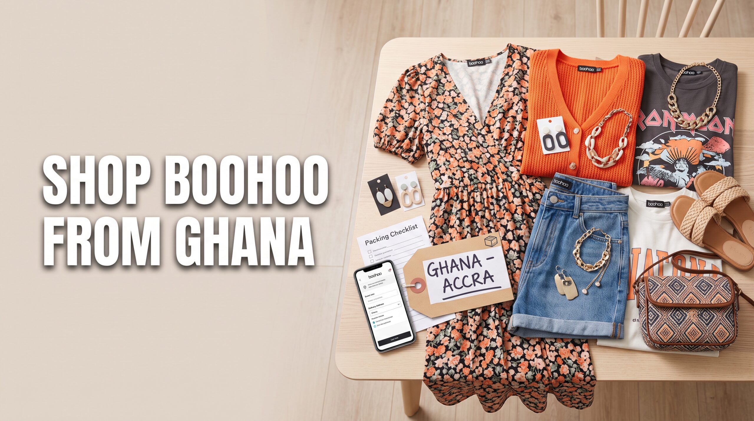 Buy from Boohoo and Ship to Ghana: Online Fashion Shopping & Delivery Guide