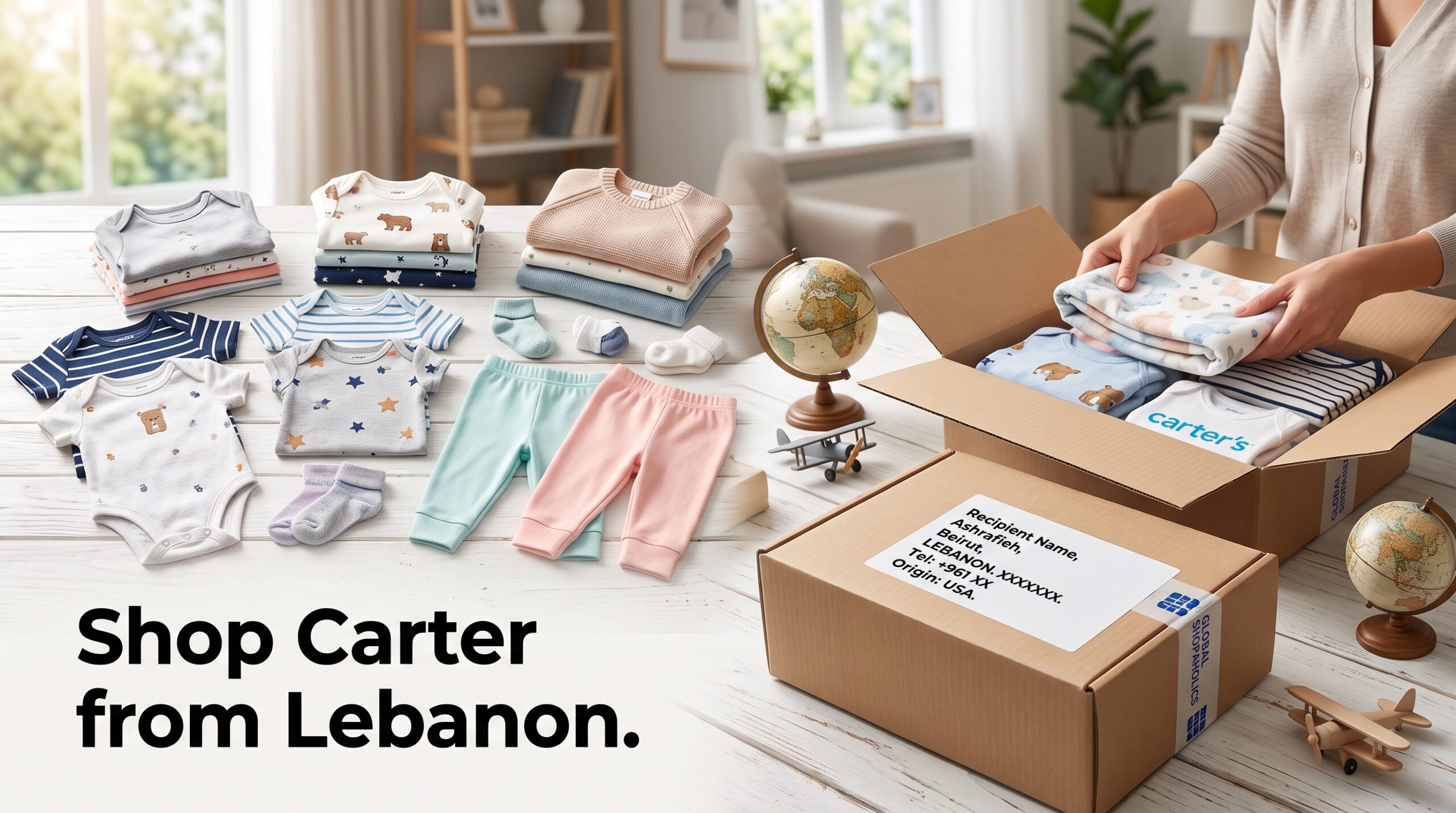 Buy from Carter and Ship to Lebanon: Kids’ Clothing Shopping & Delivery Guide