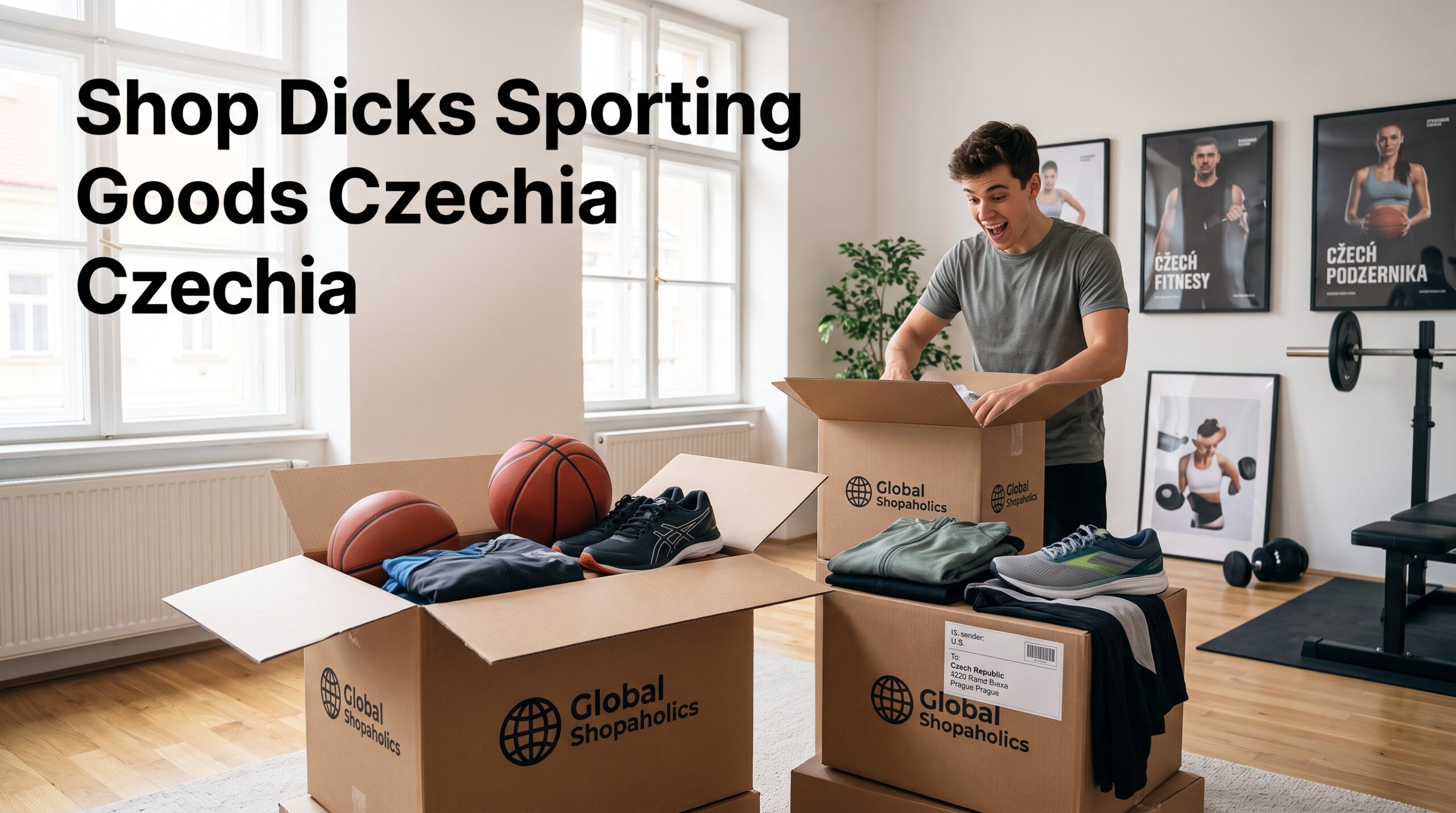 Buy from Dicks Sporting Goods and Ship to Czech Republic: International Shopping Guide