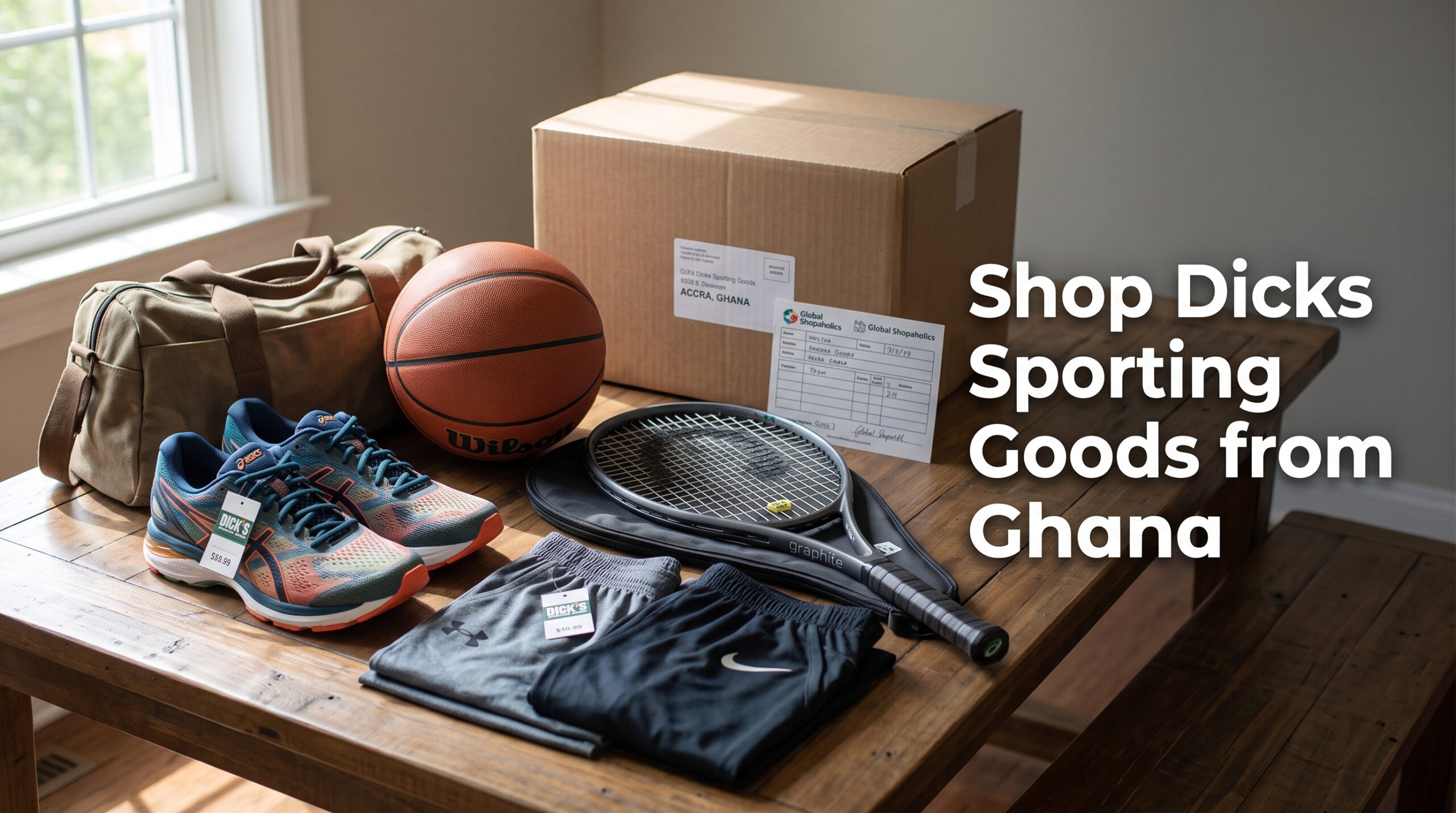Buy from Dicks Sporting Goods and Ship to Ghana: Sports Gear Shopping Guide