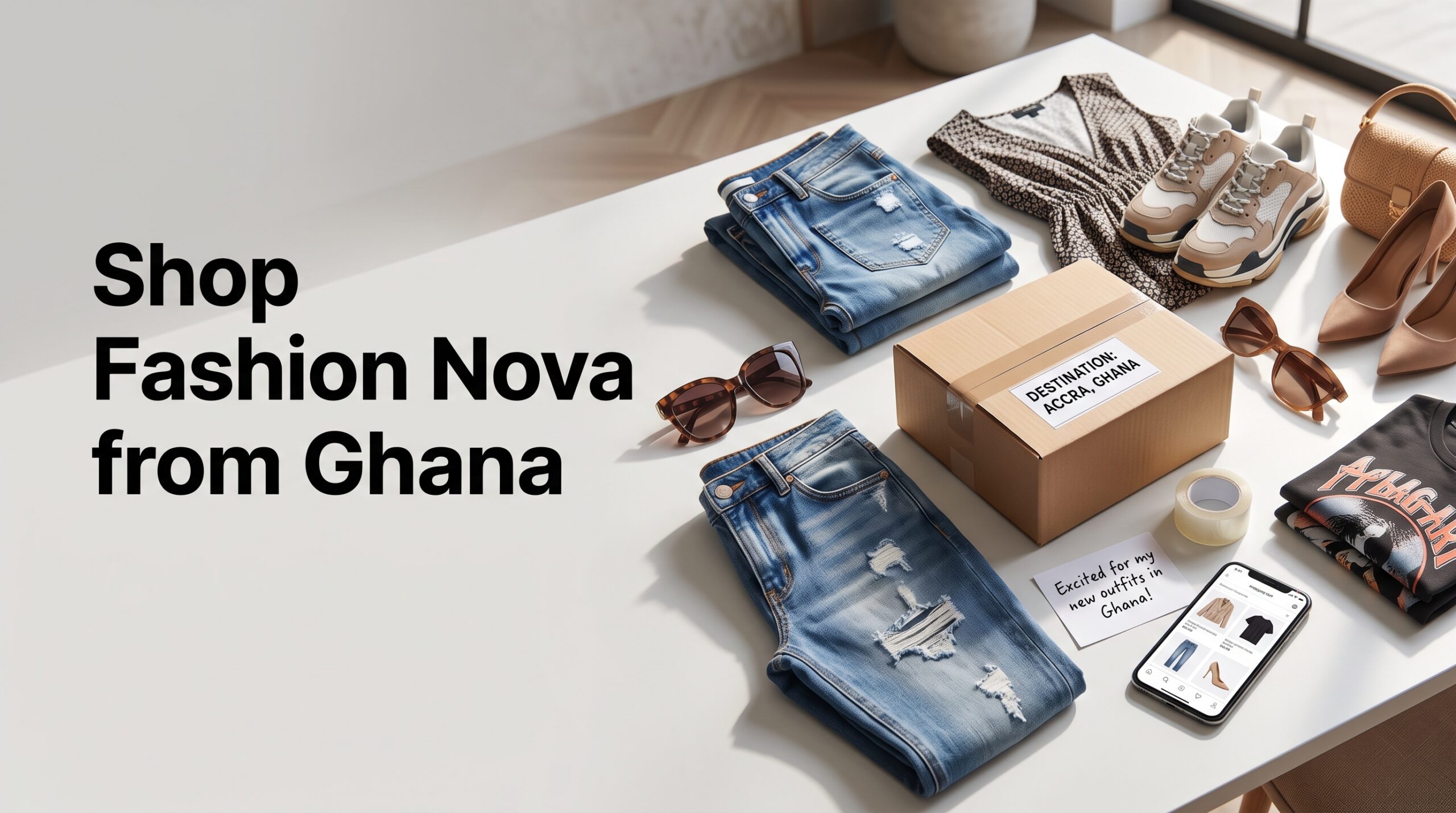 Buy from Fashion Nova and Ship to Ghana: Online Shopping & Delivery Guide
