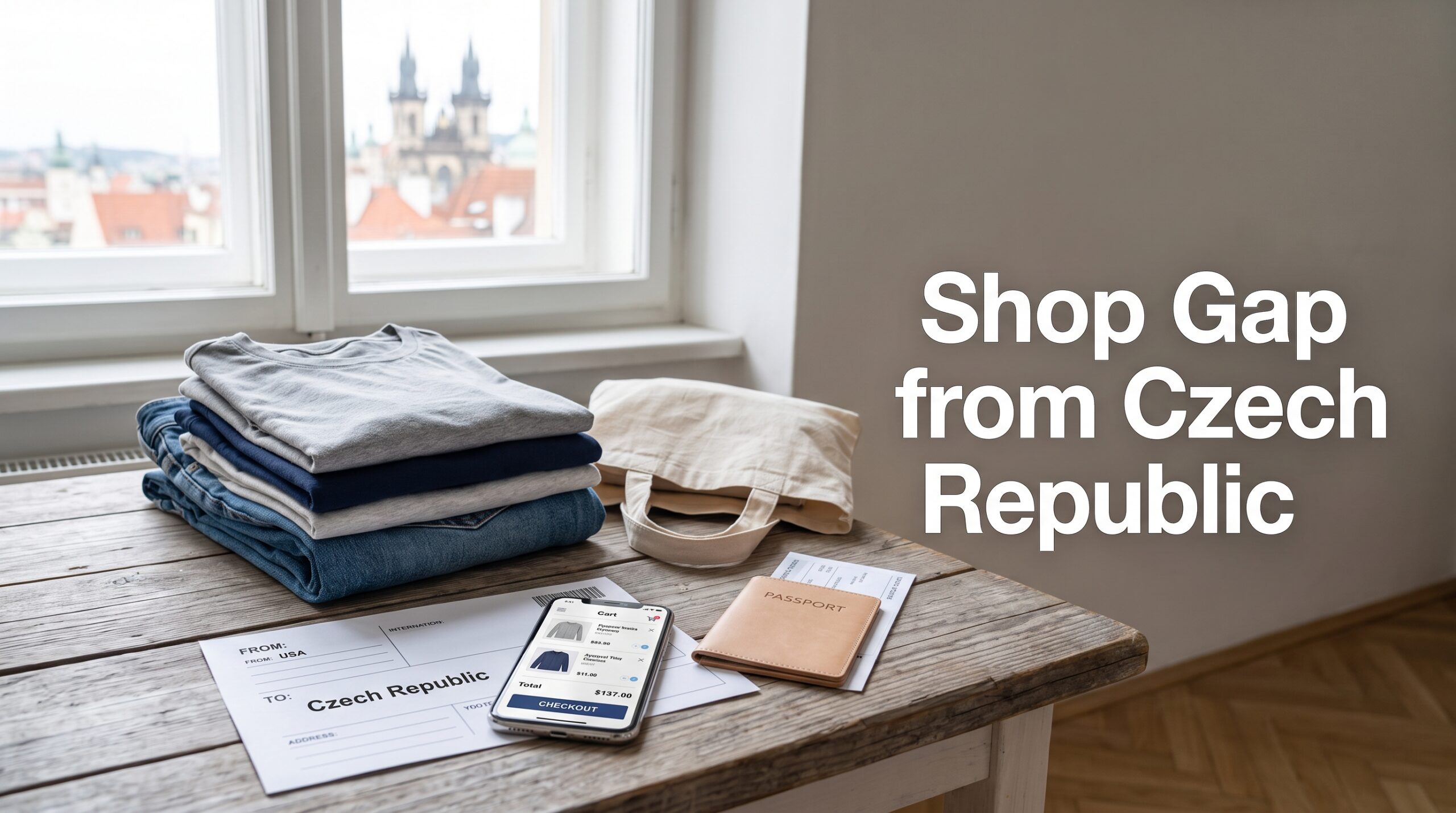 Buy from Gap and Ship to Czech Republic: Shopping & Delivery Guide