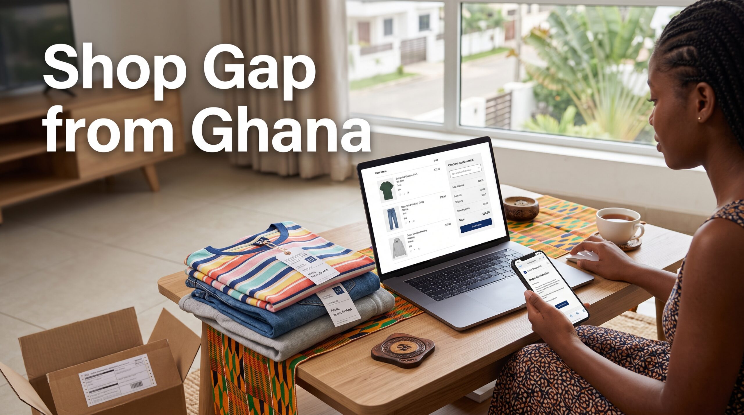 Buy from Gap and Ship to Ghana: Clothing Shopping & Delivery Guide