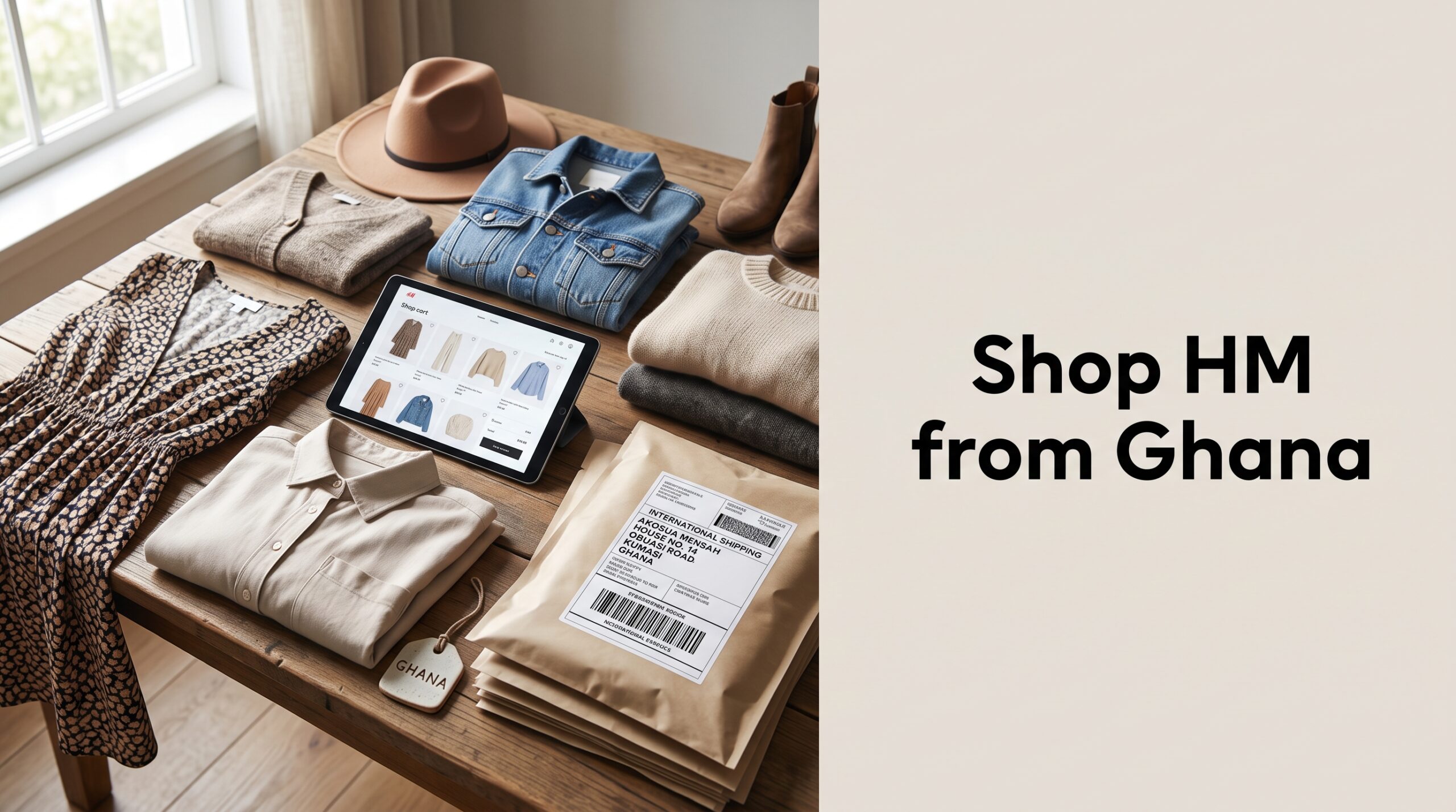 Buy from HM and Ship to Ghana: Shopping and International Delivery Guide