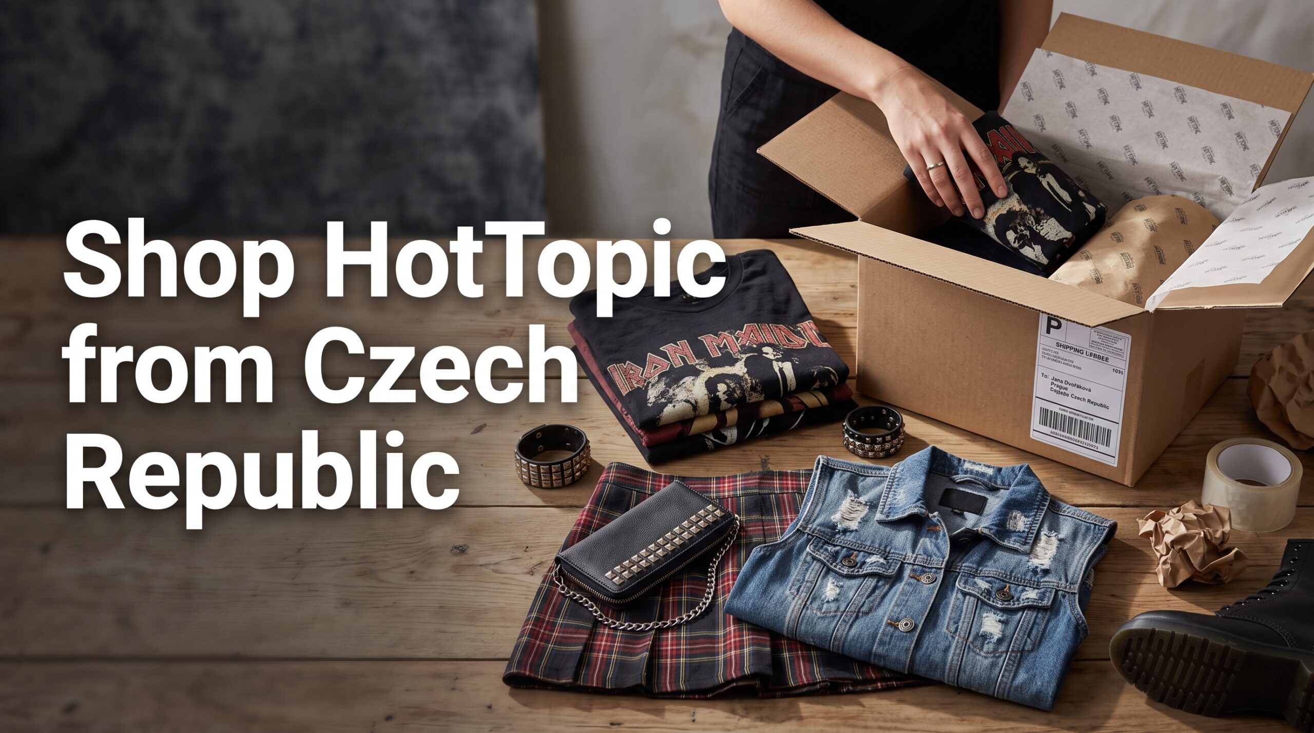 Buy from Hot Topic and Ship to Czech Republic: Shopping & Delivery Guide