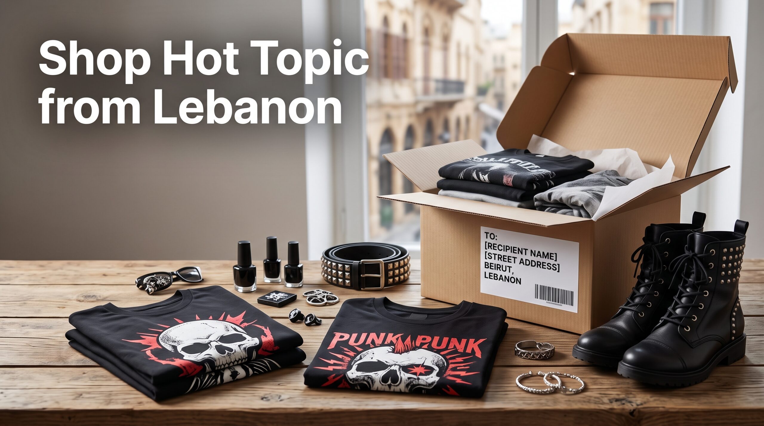 Buy from Hot Topic and Ship to Lebanon: Online Shopping & Delivery Guide