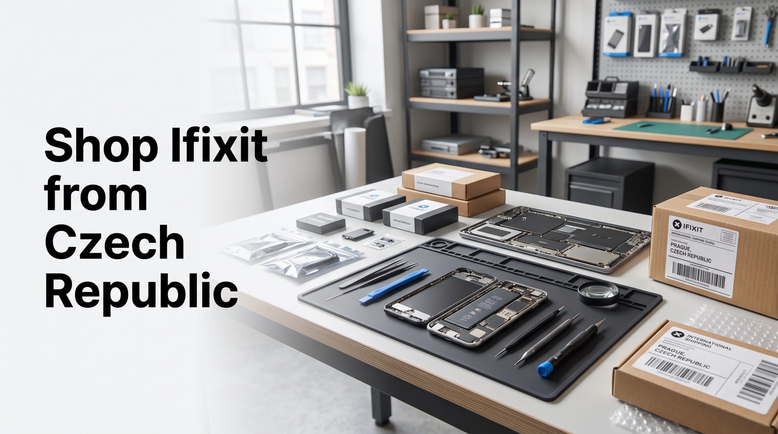 Buy from Ifixit and Ship to Czech Republic: Repair Parts Shopping & Delivery Guide