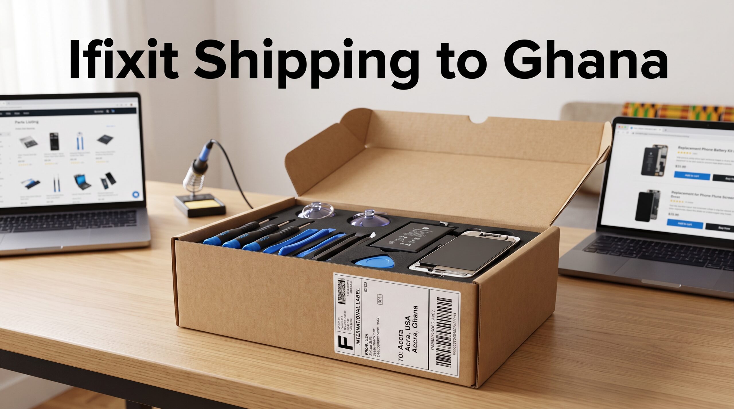 Buy from Ifixit and Ship to Ghana: Electronics Shopping & Delivery Guide
