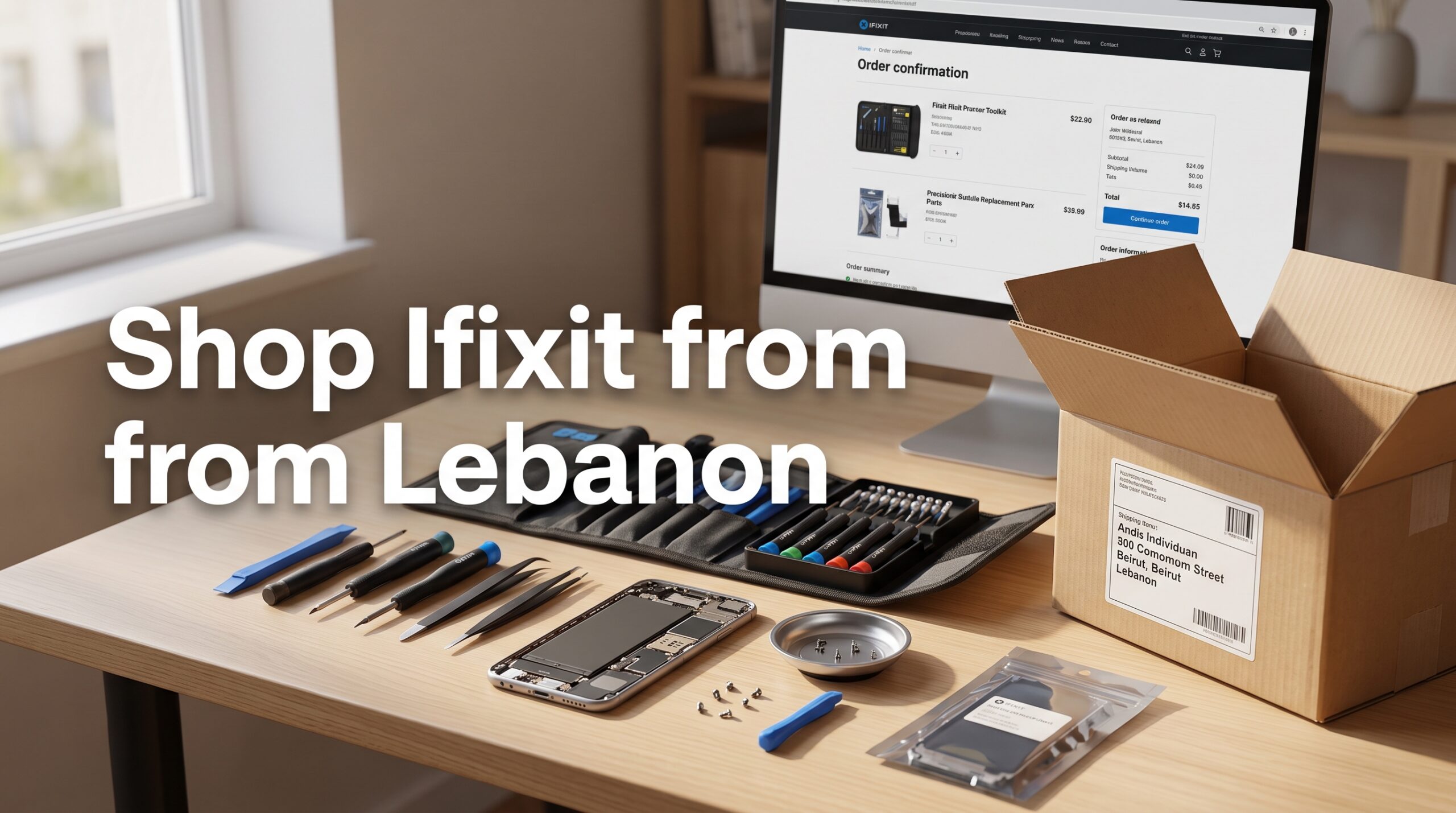 Buy from Ifixit and Ship to Lebanon: Step-by-Step Shopping & Delivery Guide