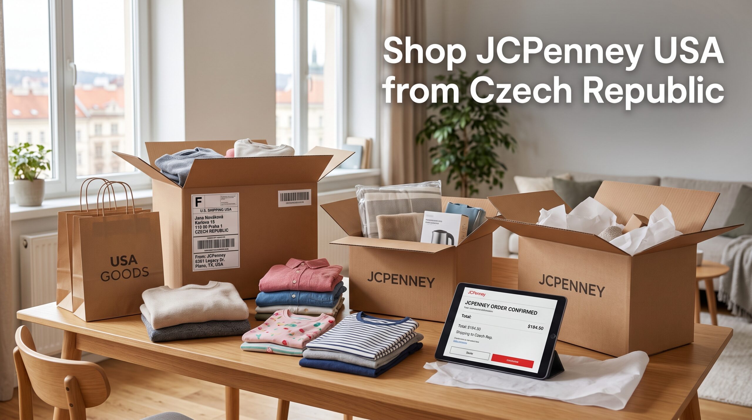 Buy from JCPenney USA and Ship to Czech Republic: Online Shopping & Delivery Guide