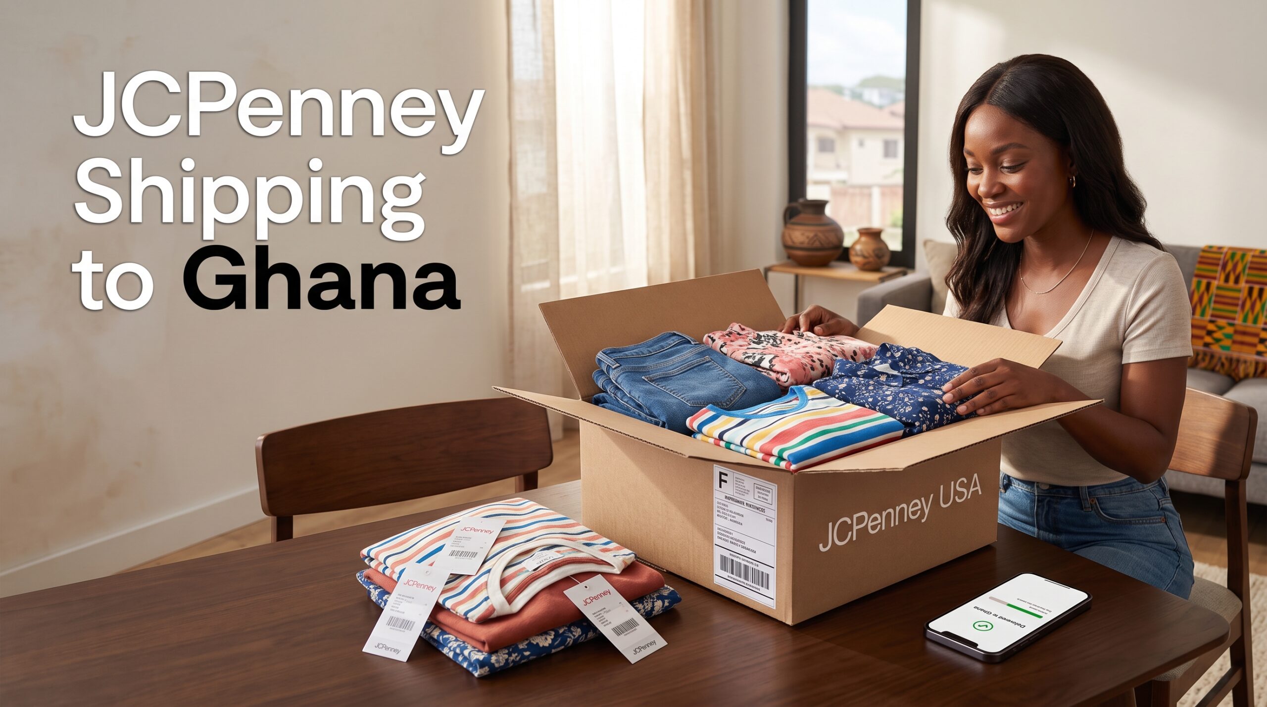Buy from JCPenney USA and Ship to Ghana: Your Complete Shopping & Delivery Guide