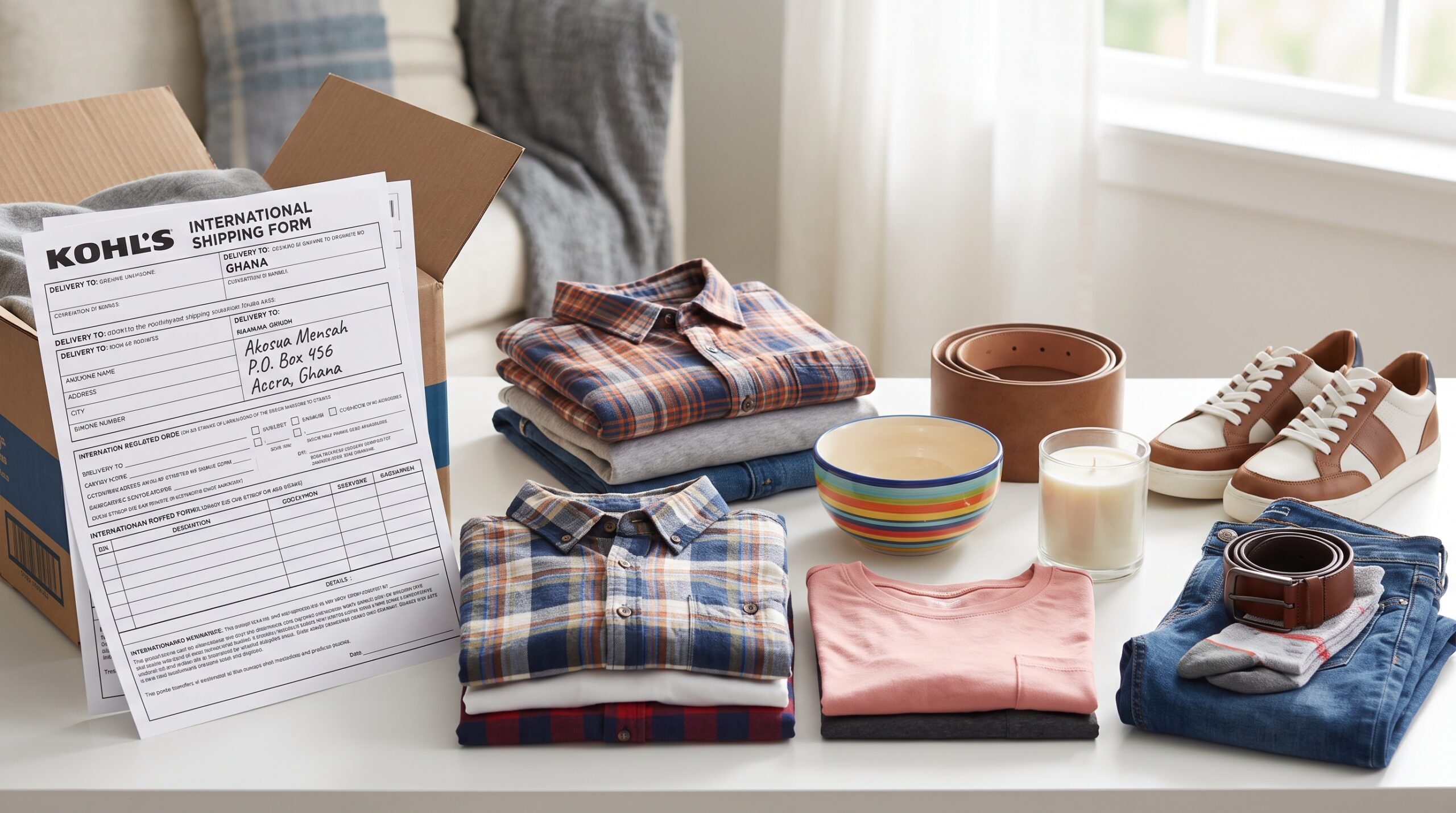 Buy from Kohls USA and Ship to Ghana: International Shopping Guide