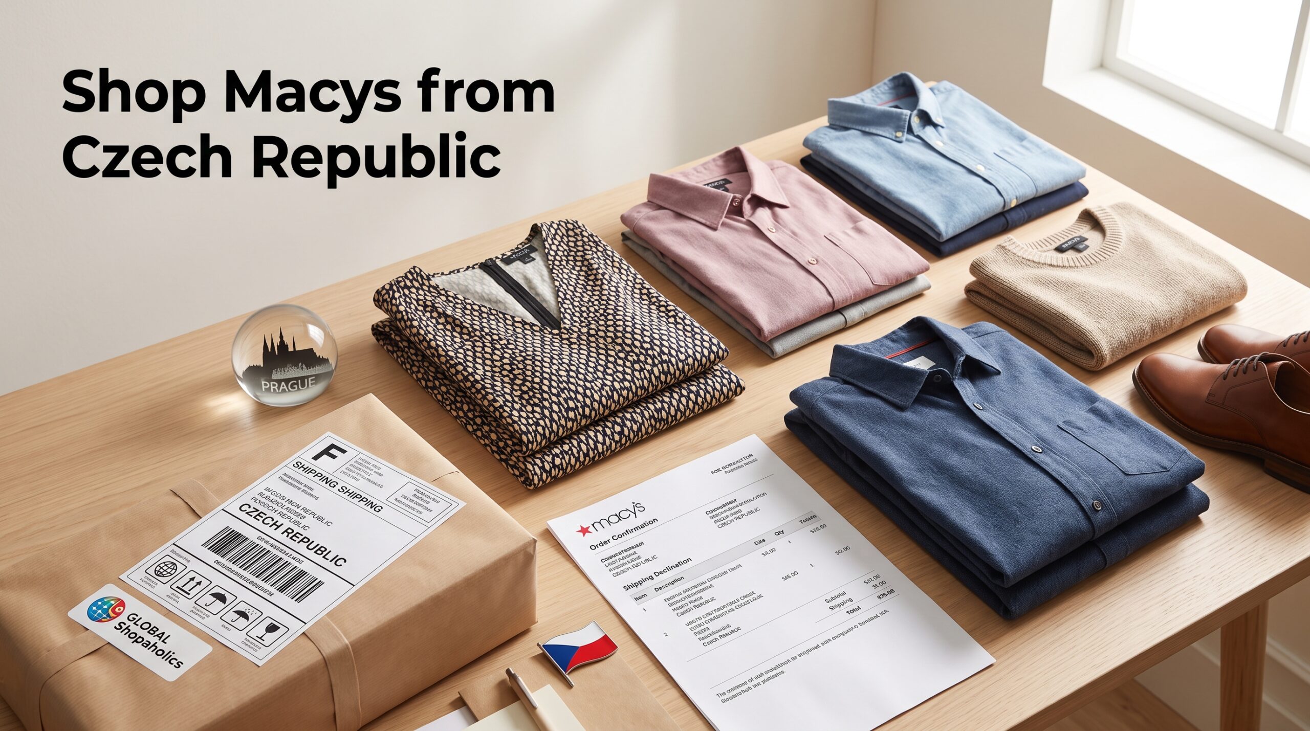 Buy from Macys and Ship to Czech Republic: International Shopping Guide