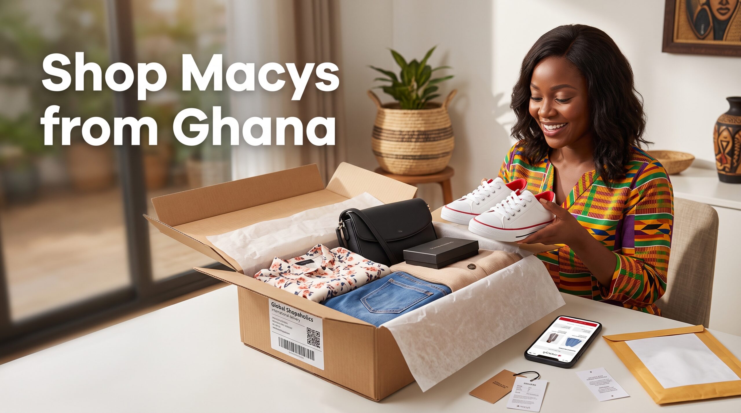 Buy from Macys and Ship to Ghana: Online Shopping & Delivery Guide