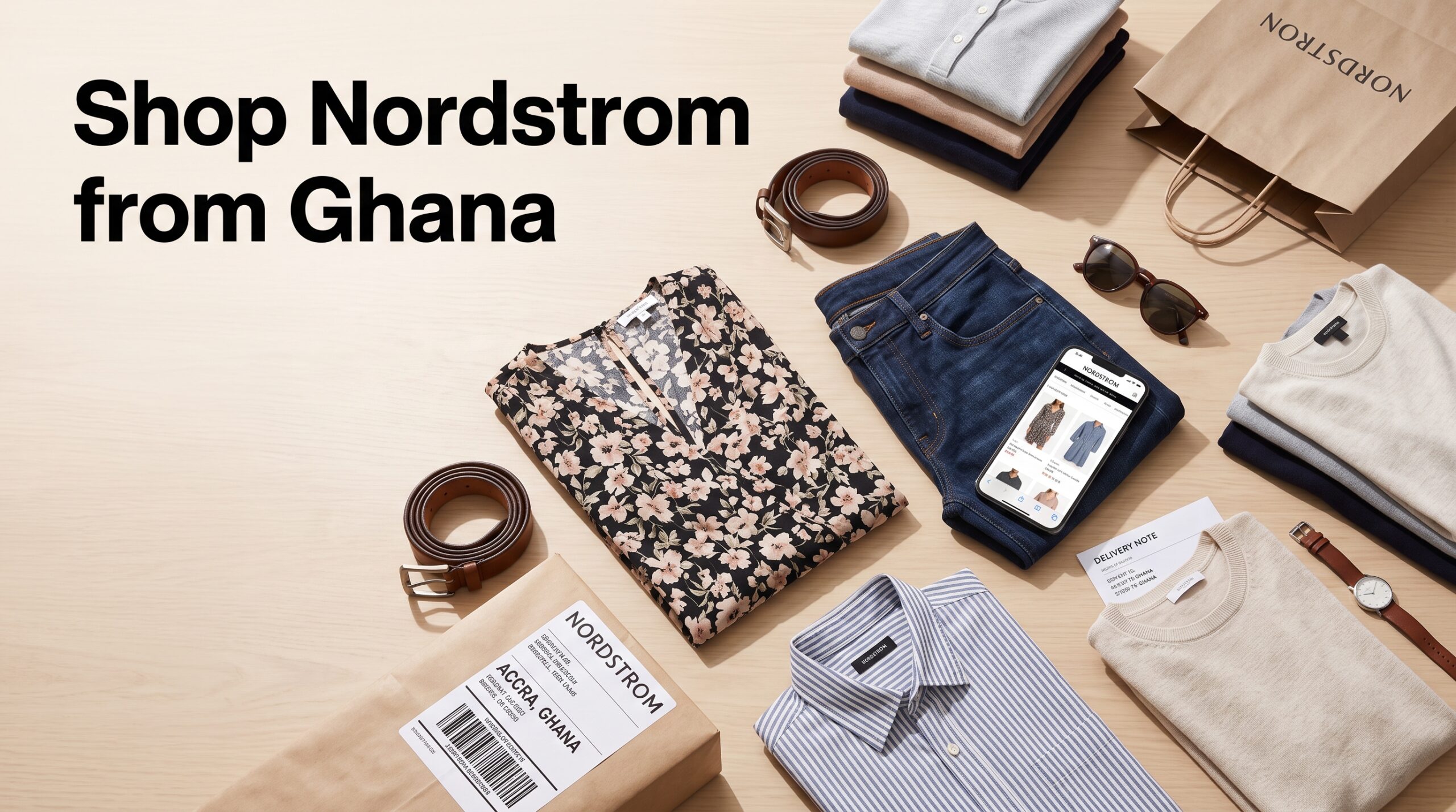 Buy from Nordstrom and Ship to Ghana: Shopping and International Delivery Guide