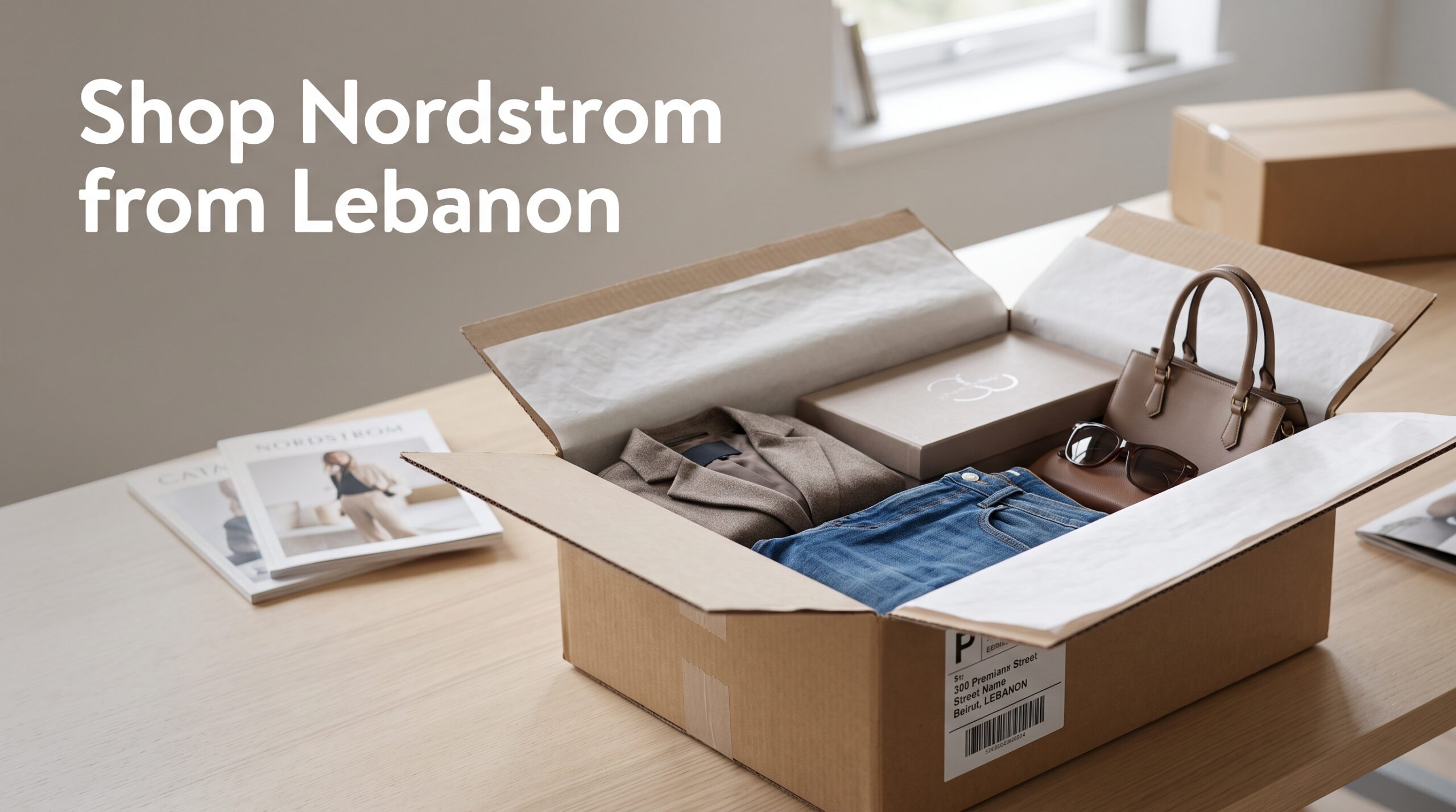 Buy from Nordstrom and Ship to Lebanon: Step-by-Step Shopping & Delivery Guide