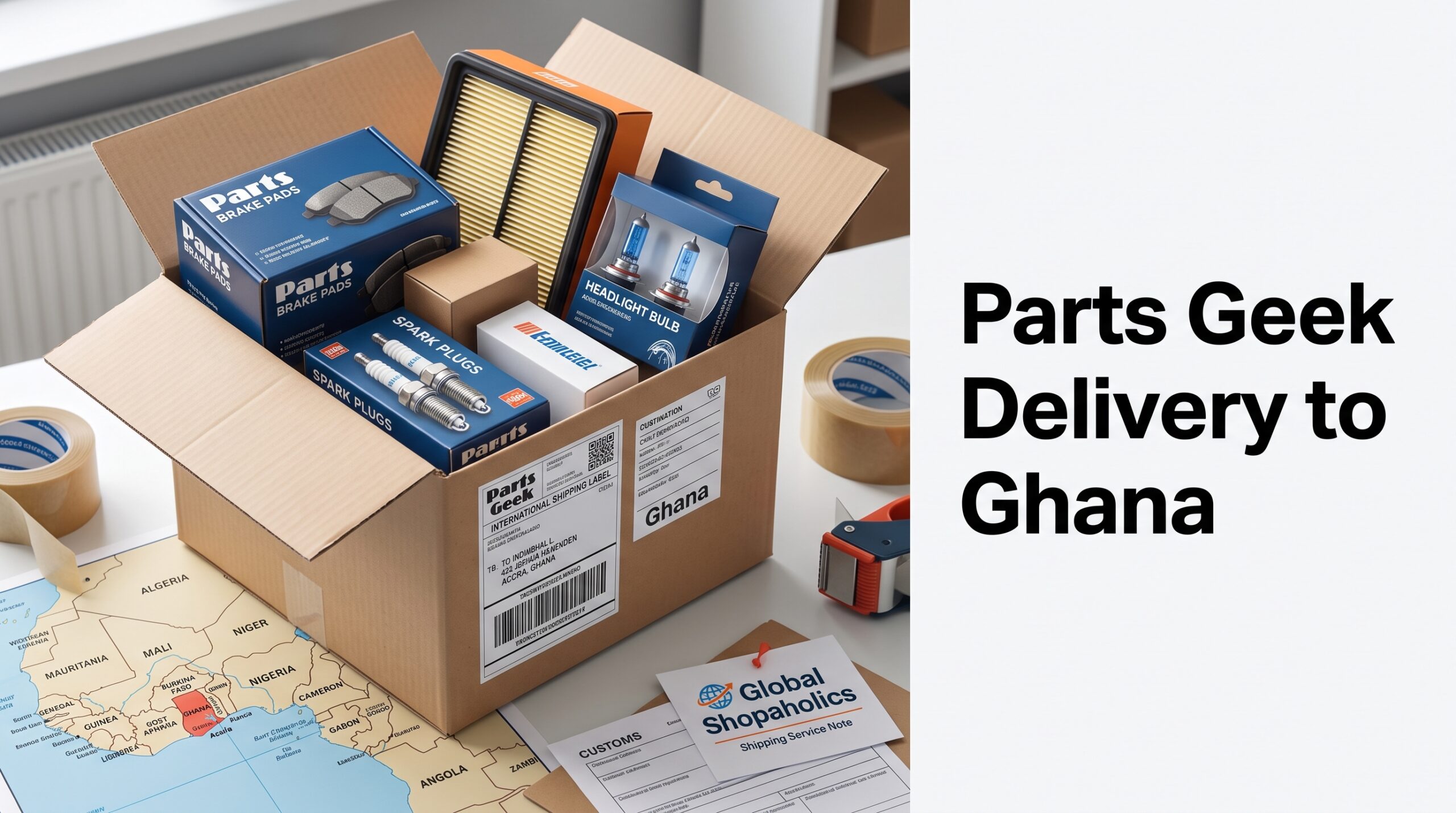 Buy from Parts Geek and Ship to Ghana: Auto Parts Shopping & Delivery Guide