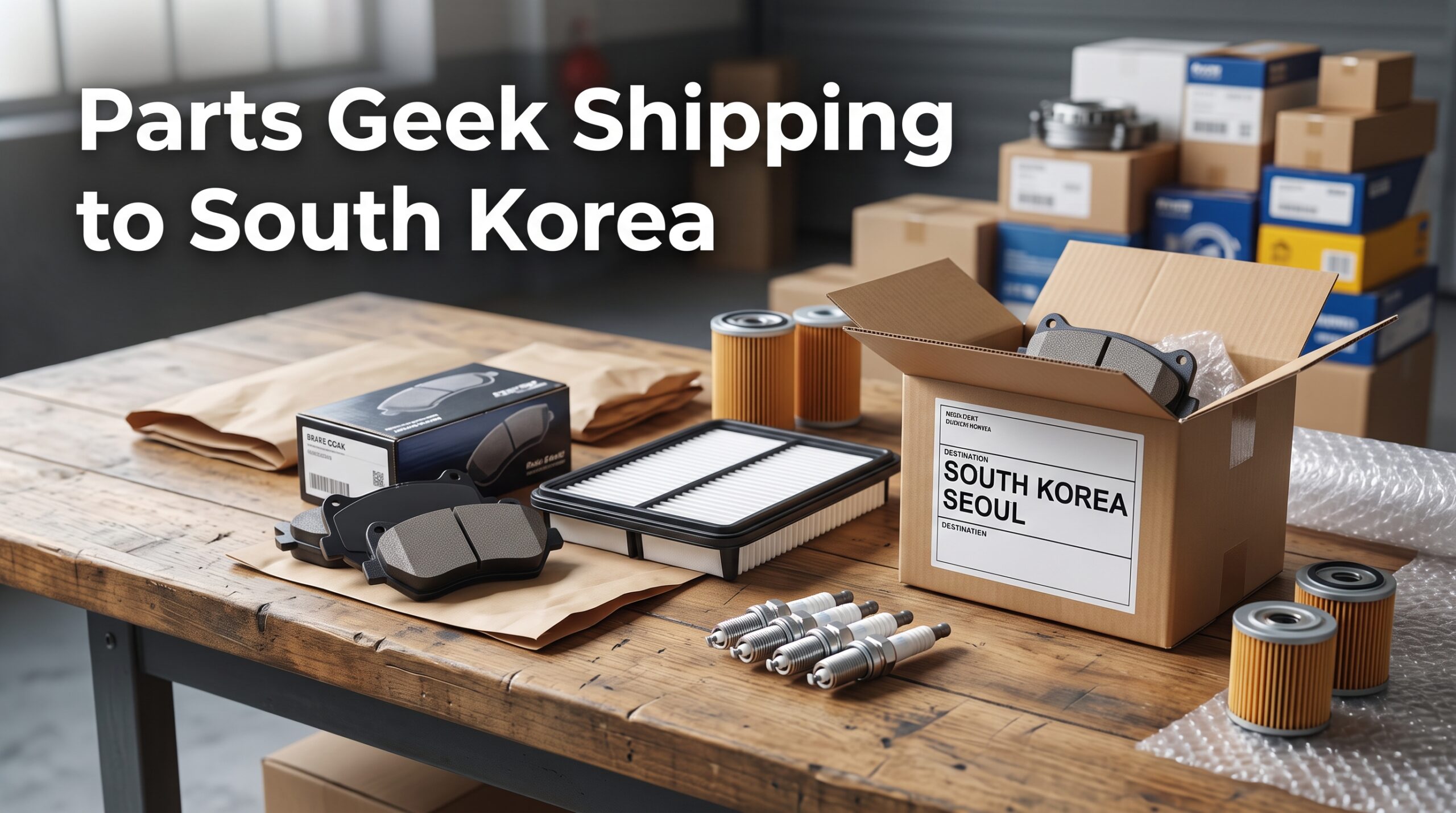 Buy from Parts Geek and Ship to South Korea: Auto Parts Shopping Guide