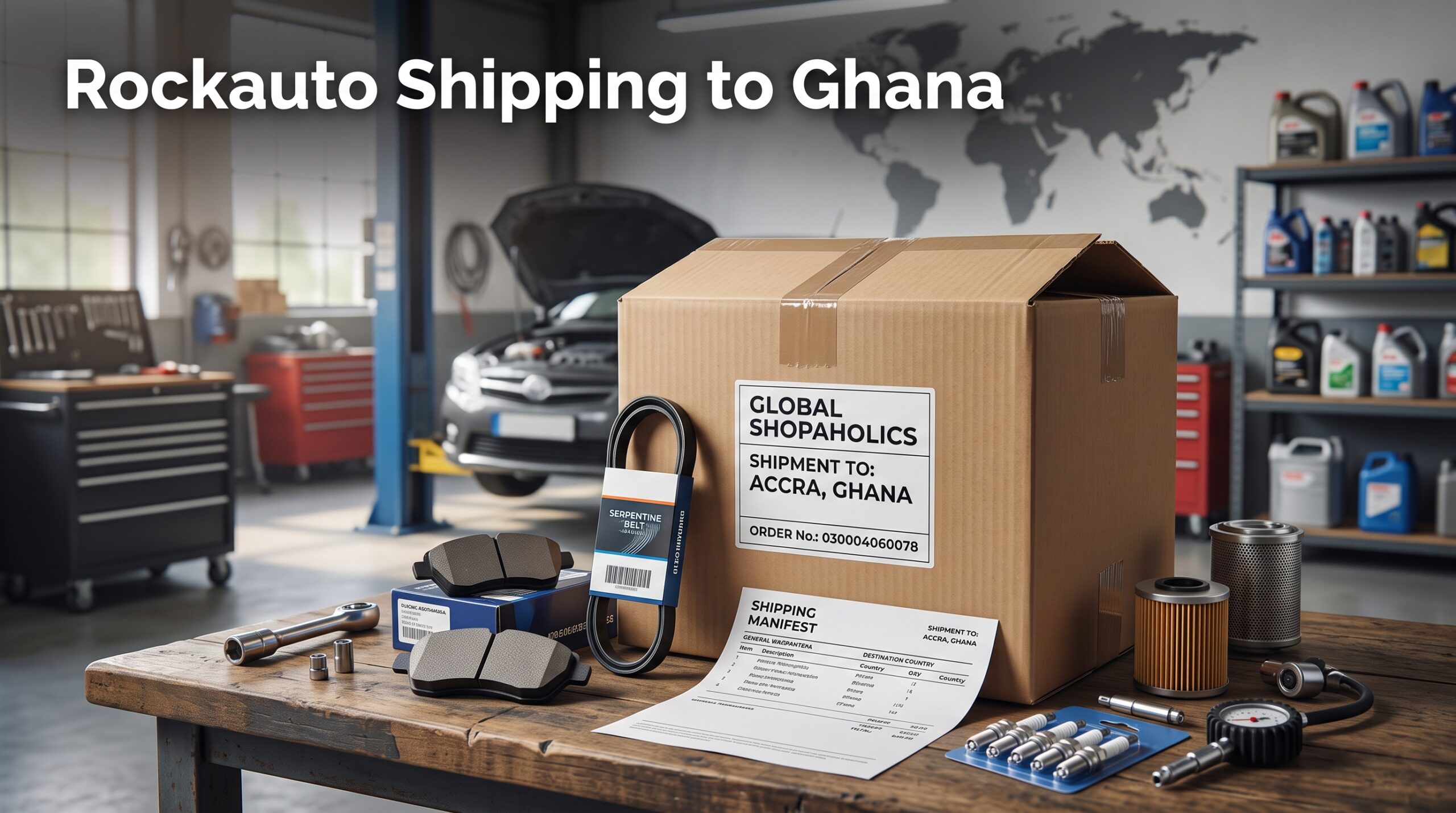 Buy from Rockauto and Ship to Ghana: Auto Parts Shopping & Shipping Guide