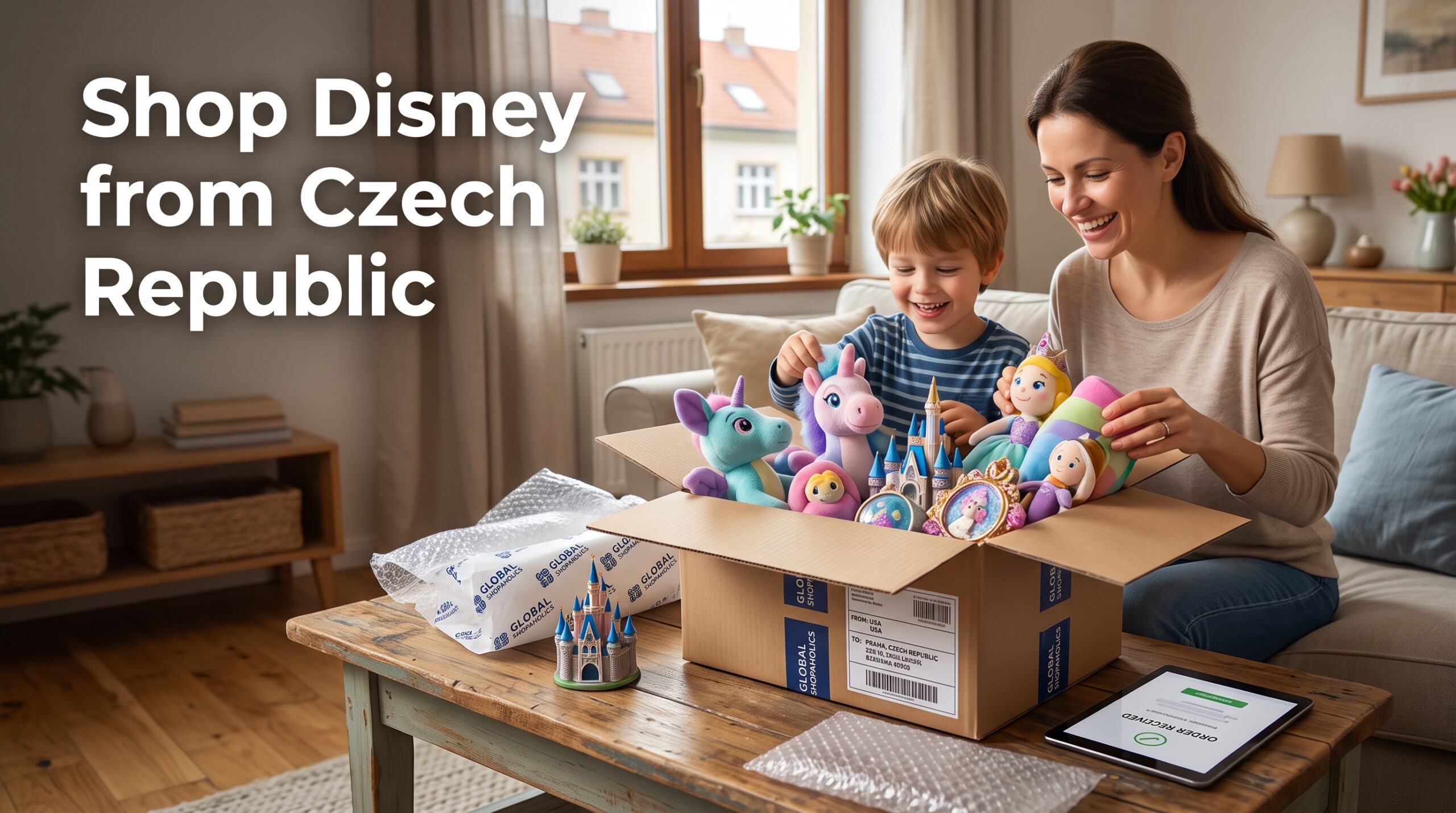 Buy from Shop Disney and Ship to Czech Republic: Disney Shopping & Delivery Guide