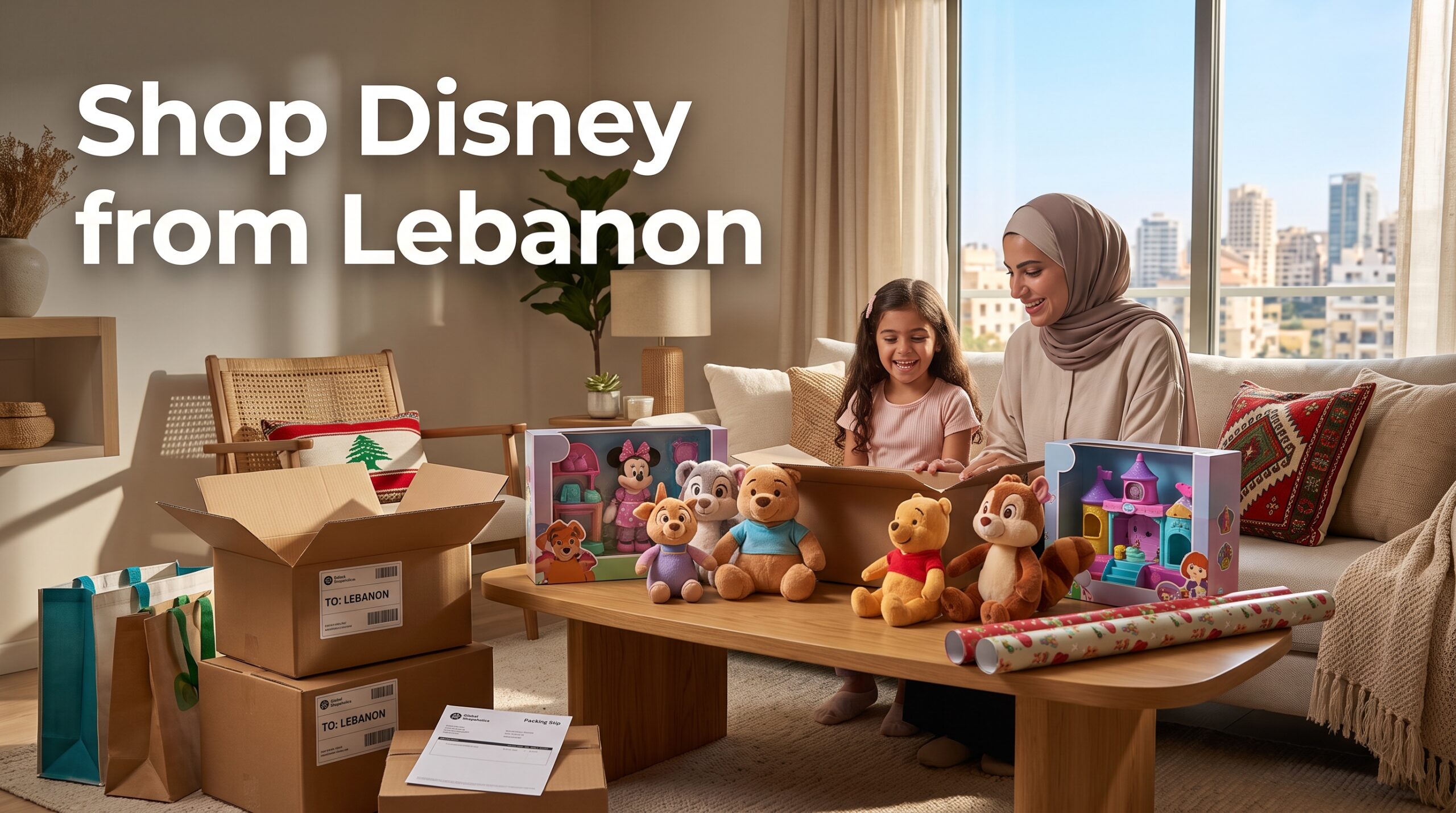 Buy from Shop Disney and Ship to Lebanon: Magical Shopping & Delivery Guide