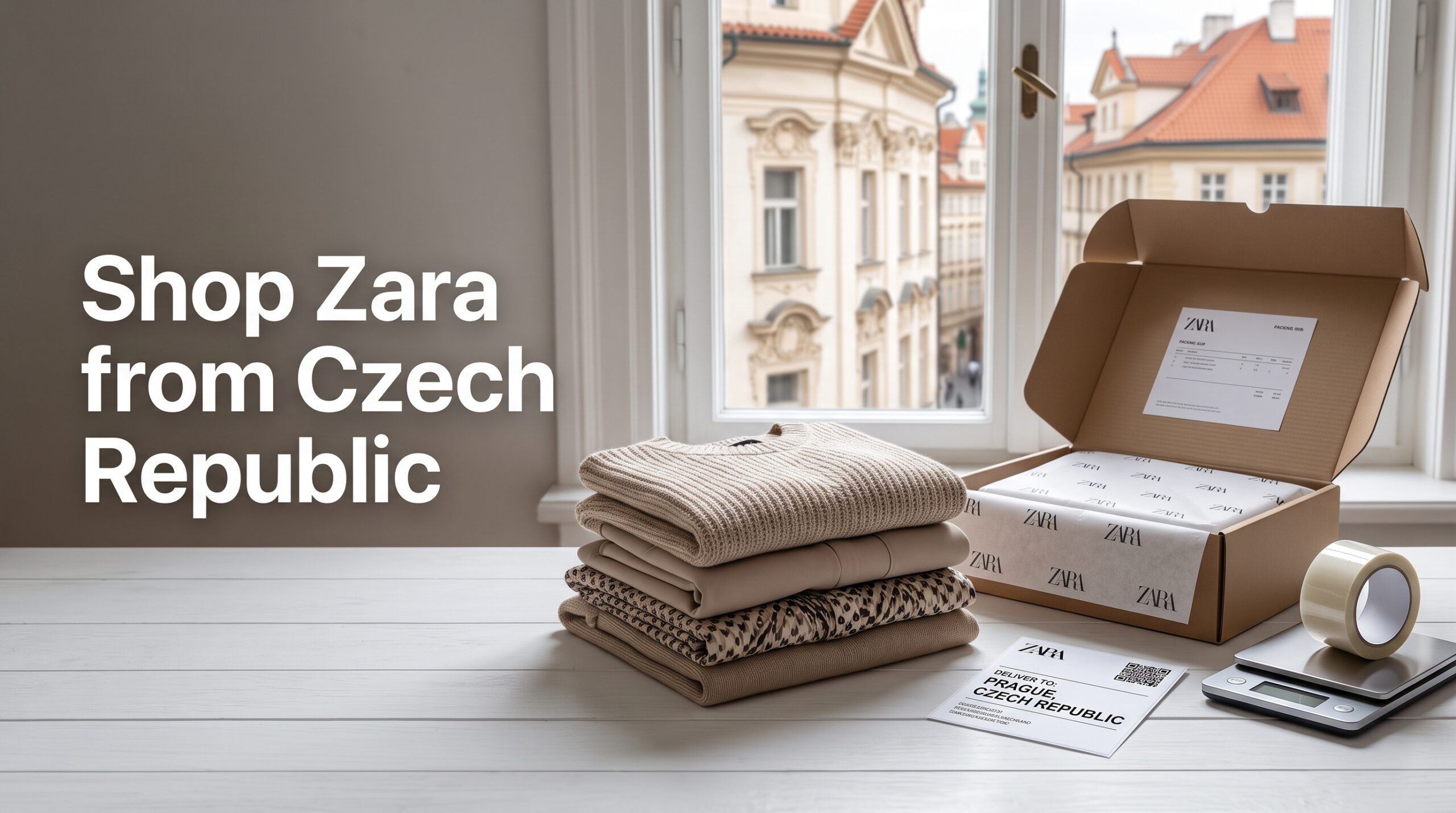 Buy from Zara and Ship to Czech Republic: Online Shopping & Delivery Guide