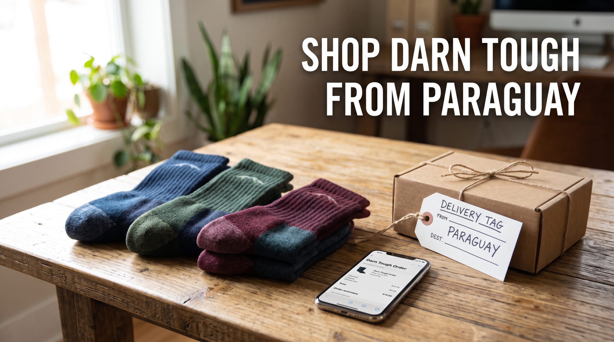 Does Darn Tough Ship to PARAGUAY: Socks Shopping & Delivery Guide