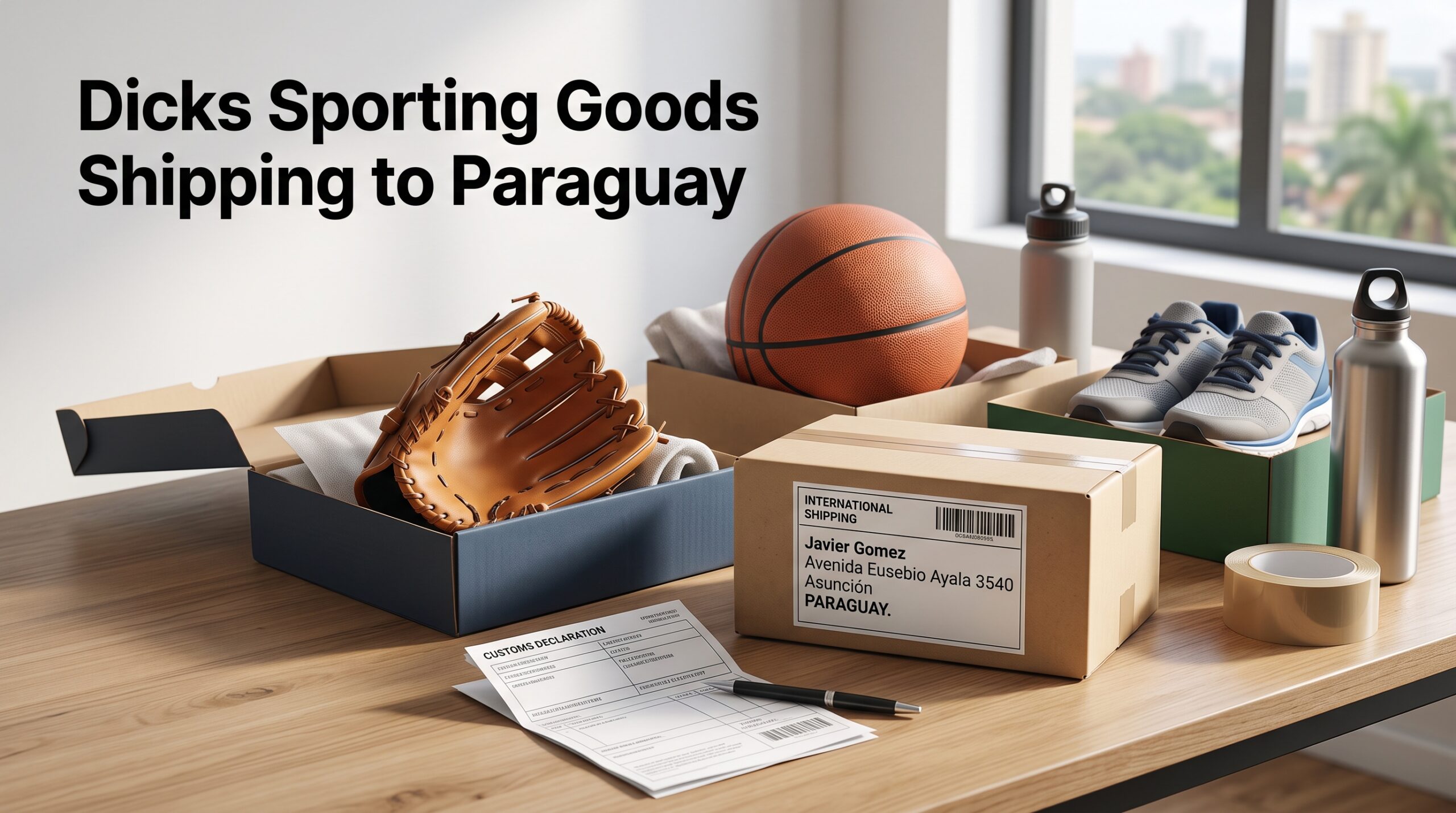 Does Dicks Sporting Goods Ship to PARAGUAY: International Shipping Guide