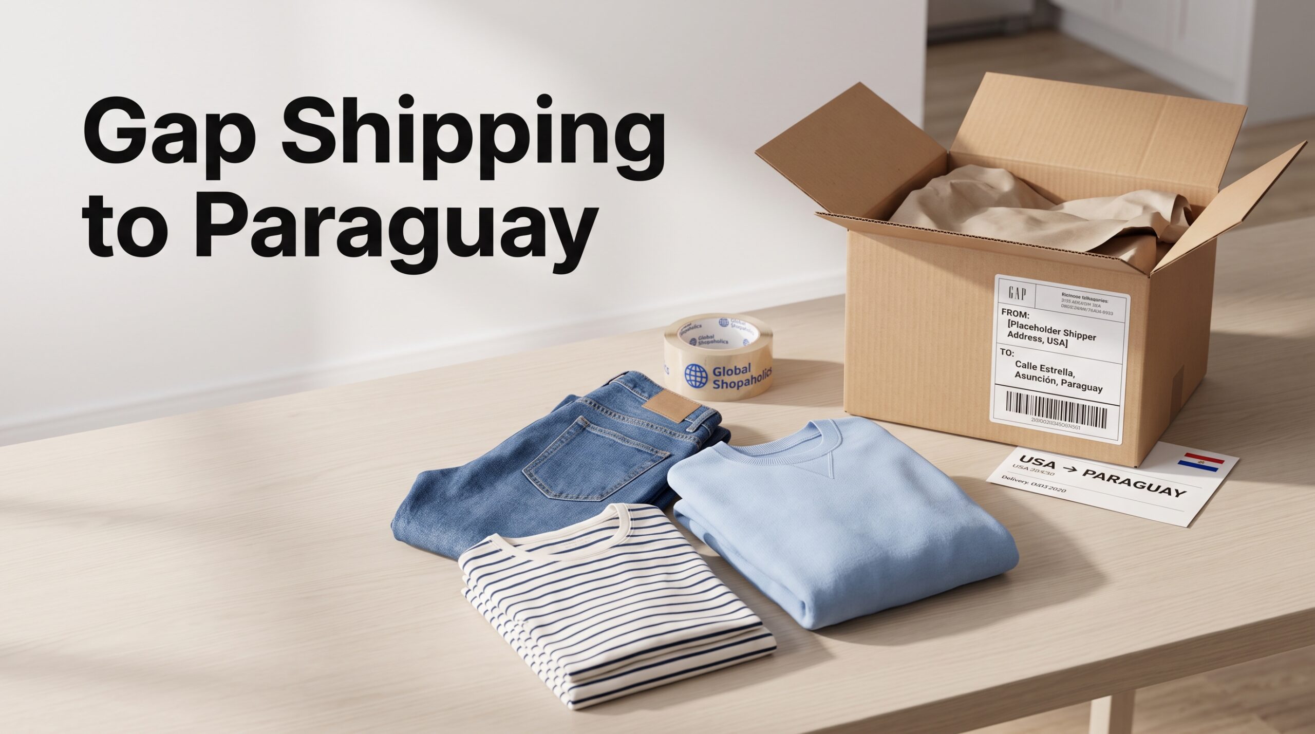Does Gap Ship to PARAGUAY: International Shipping & Shopping Guide