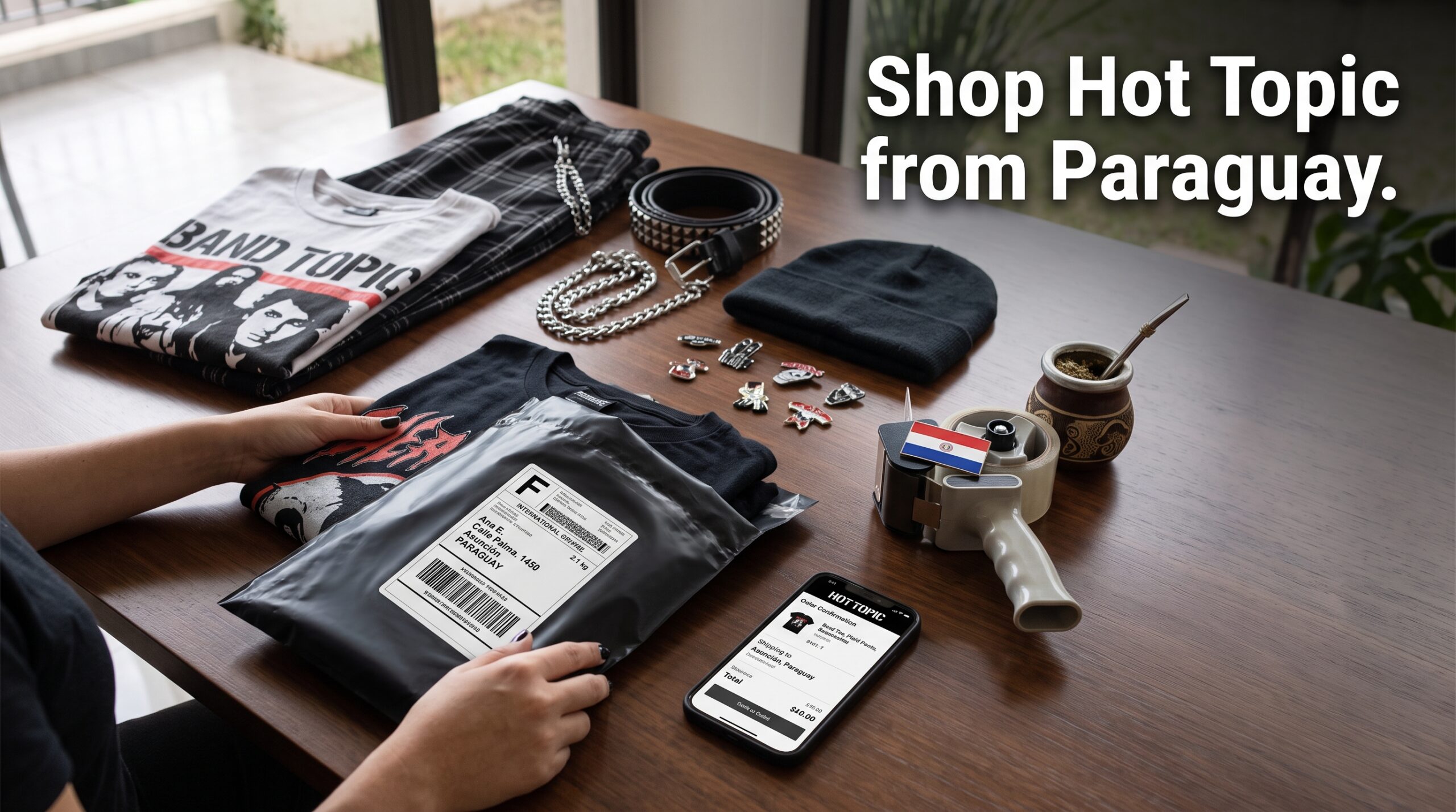 Does Hot Topic Ship to Paraguay? International Shipping & Shopping Guide