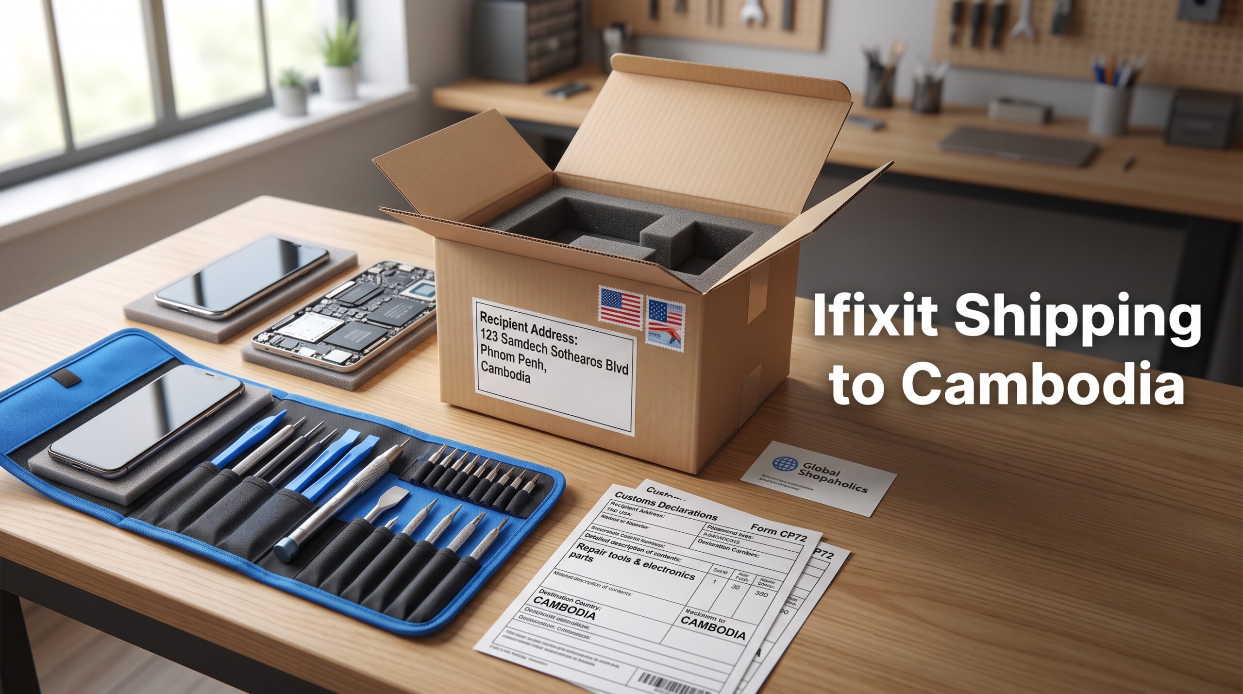 Does Ifixit Ship to Cambodia? Ordering & International Delivery Guide