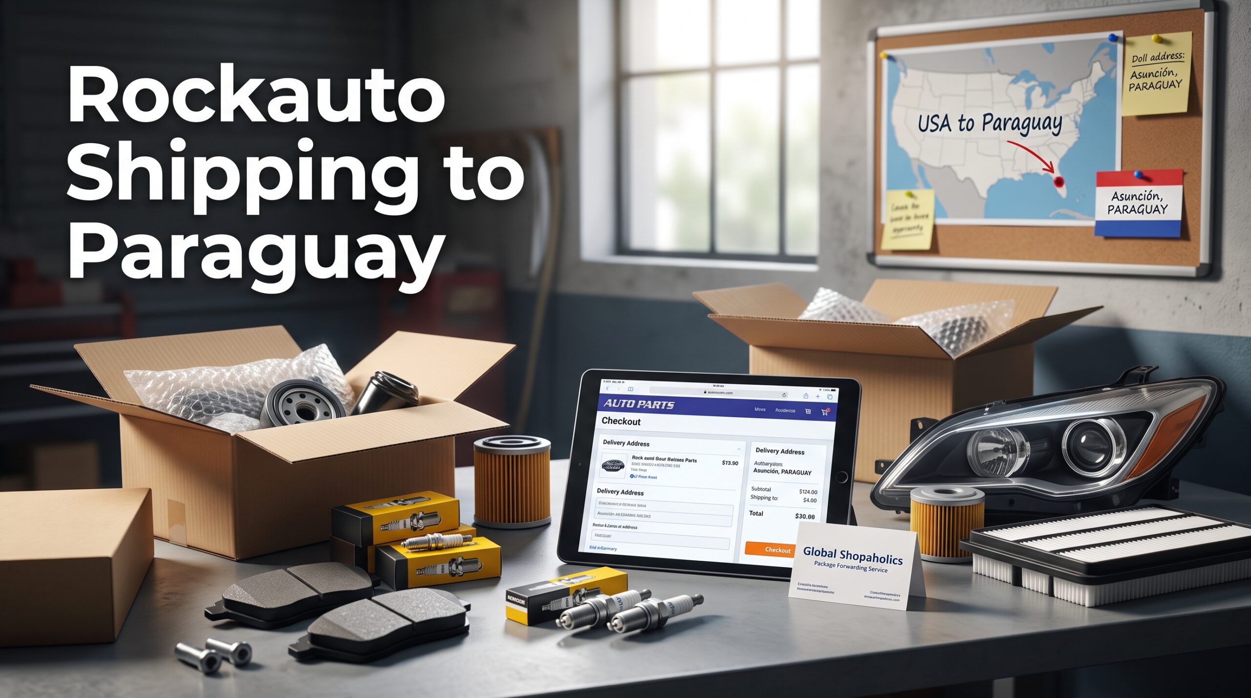 Does Rockauto Ship to PARAGUAY: International Shipping & Ordering Guide