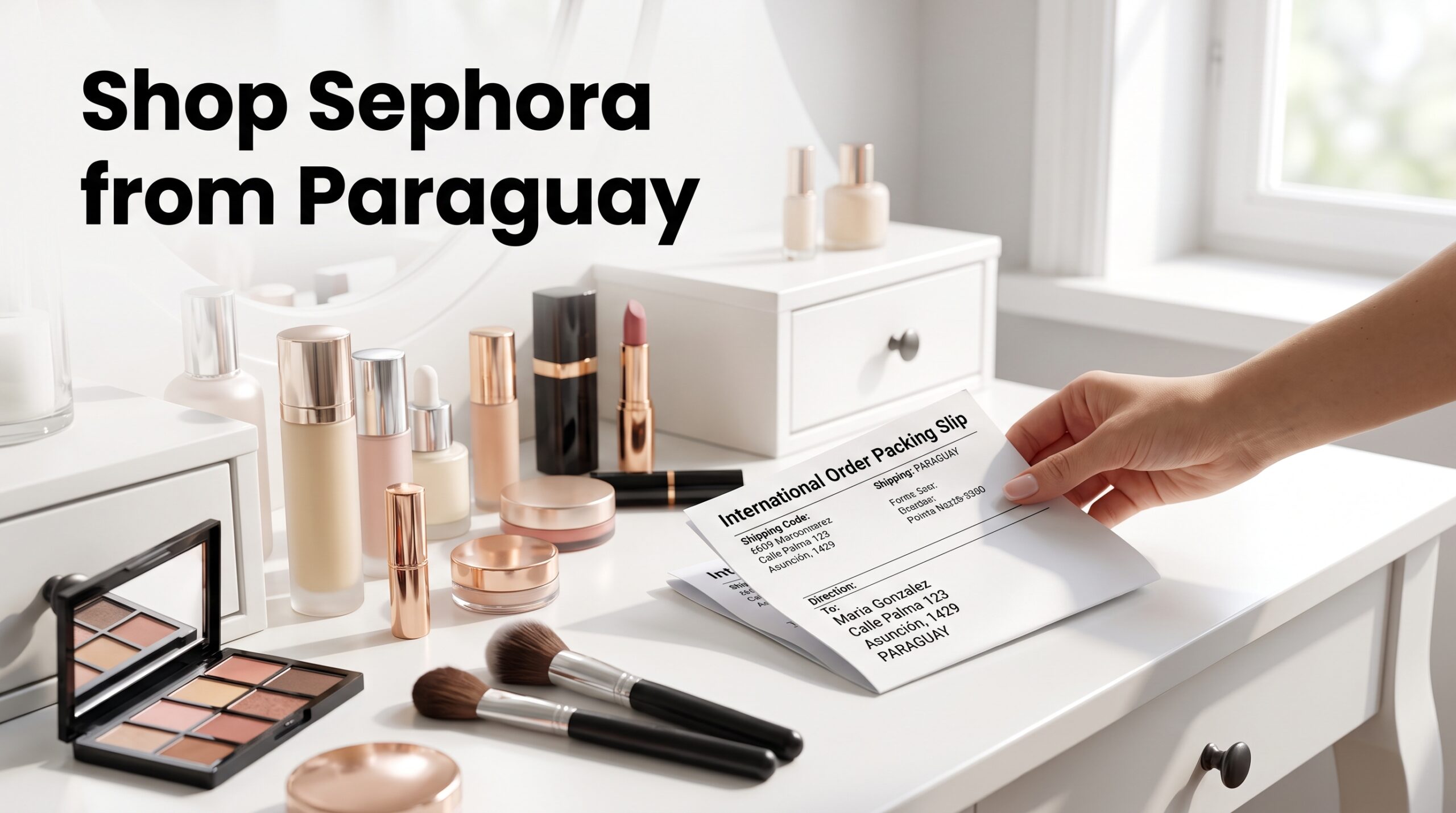 Does Sephora Ship to Paraguay? International Beauty Shopping Guide