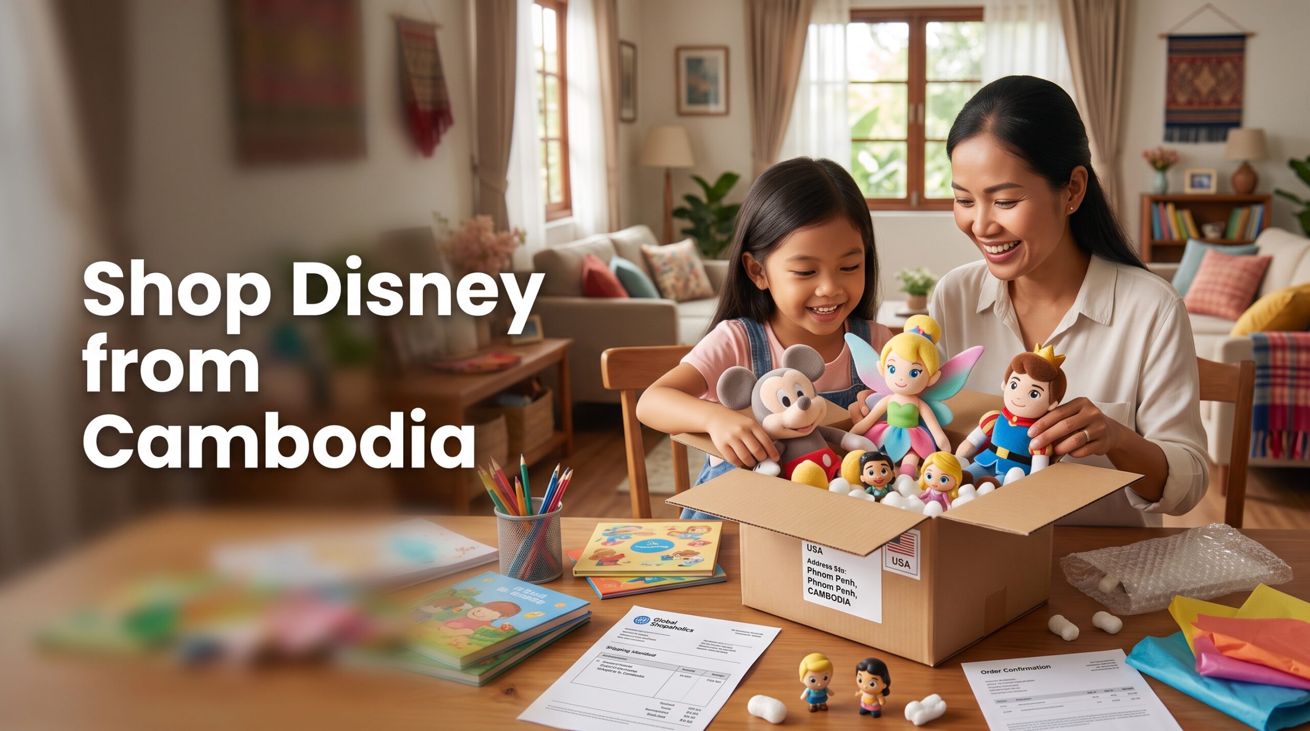 Does Shop Disney Ship to Cambodia: Shipping Policy and Delivery Guide