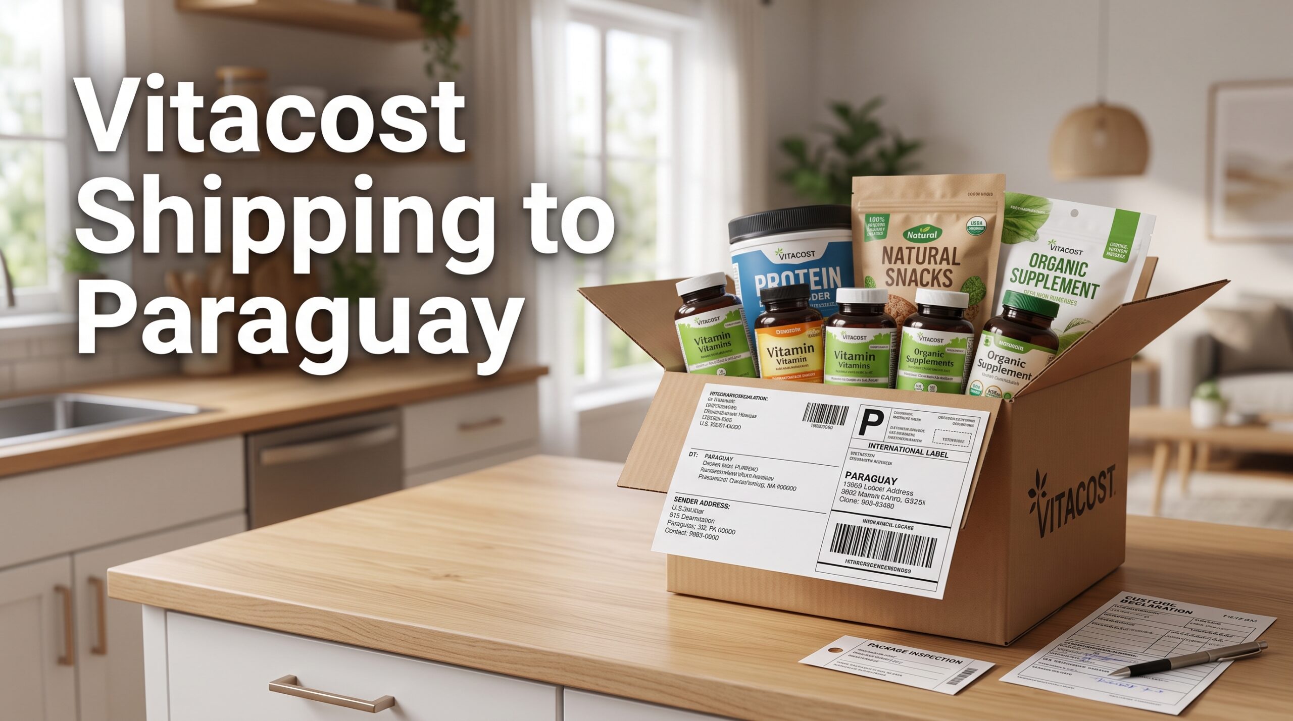 Does Vitacost USA Ship to PARAGUAY: International Delivery Guide