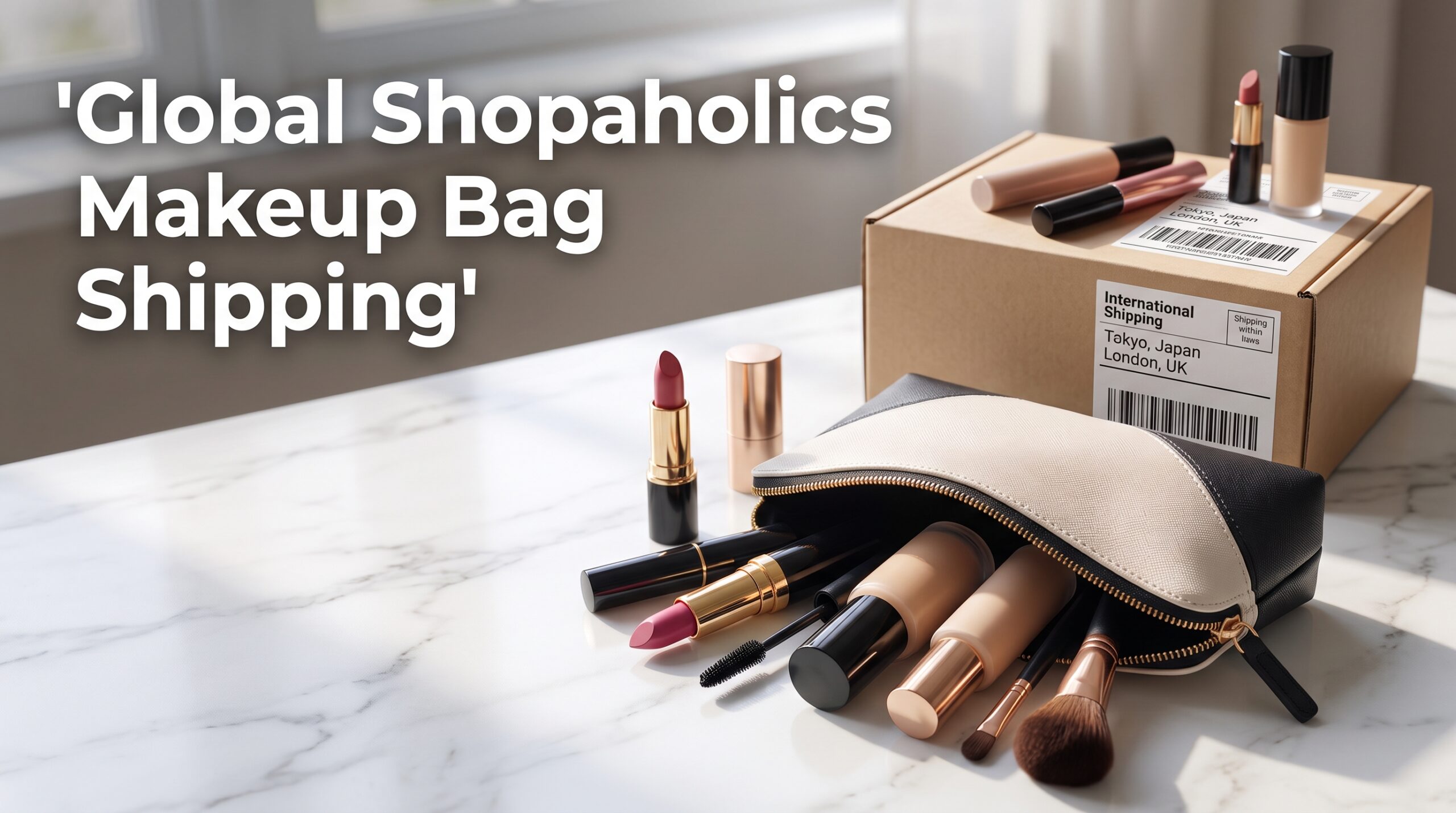 Makeup Bag Shopping Guide: How Global Shopaholics Helps You Ship Worldwide
