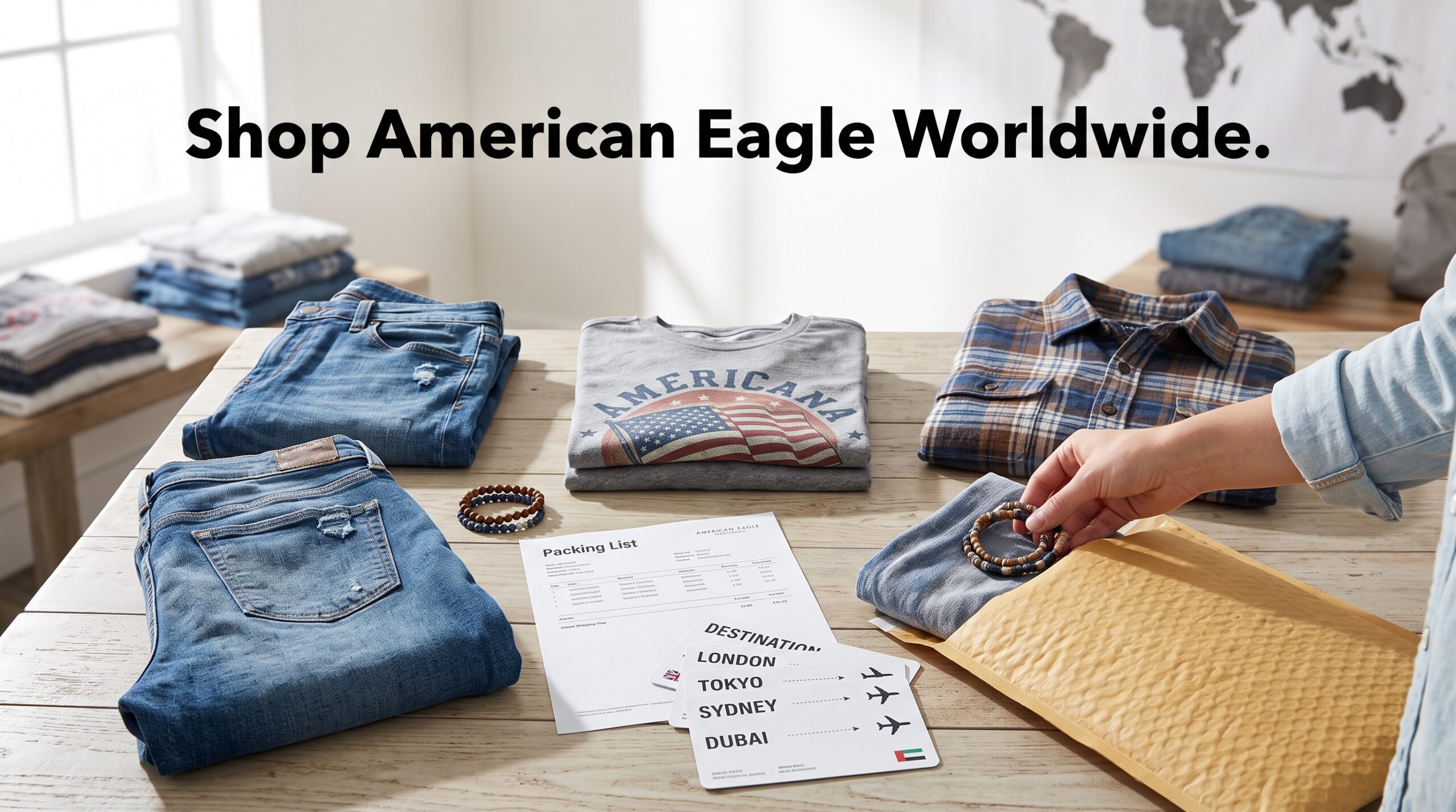 American Eagle International Shipping: Global Shopping & Delivery Guide