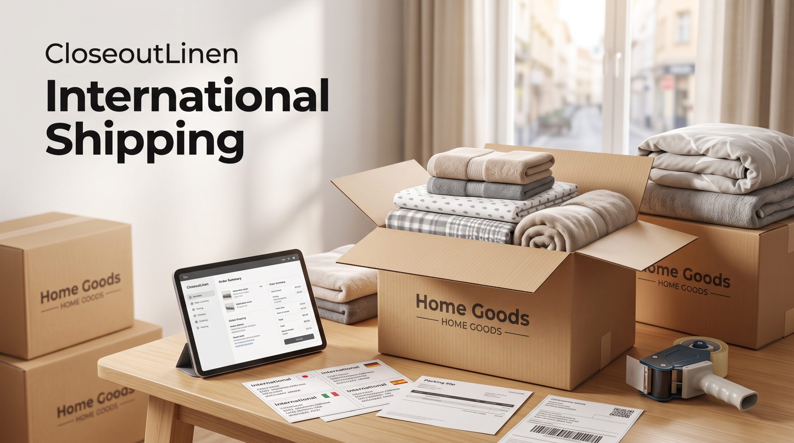 Does CloseoutLinen Ship Internationally? Global Shipping and Delivery Guide
