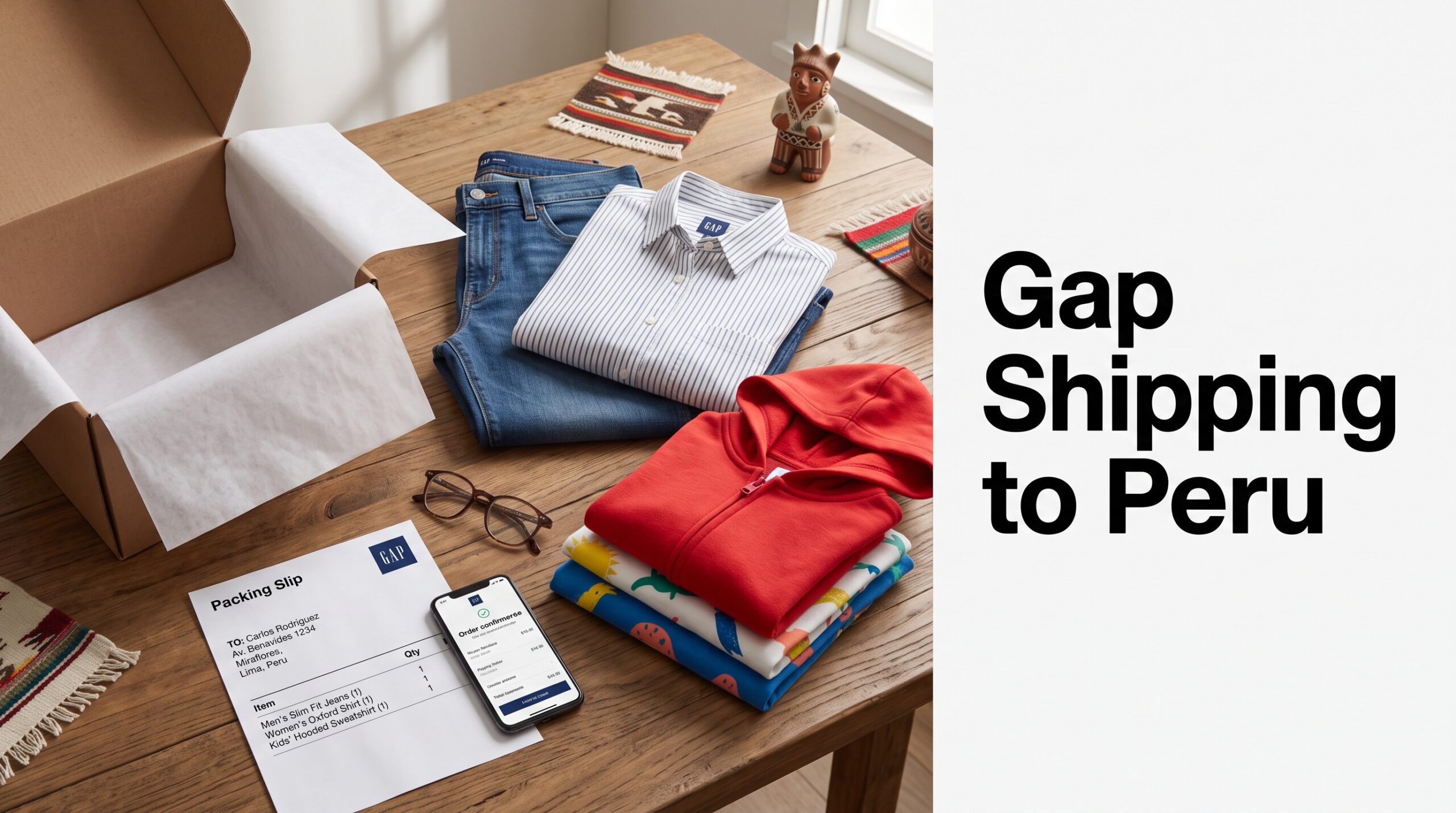 Does Gap Ship to Peru? International Shipping & Shopping Guide